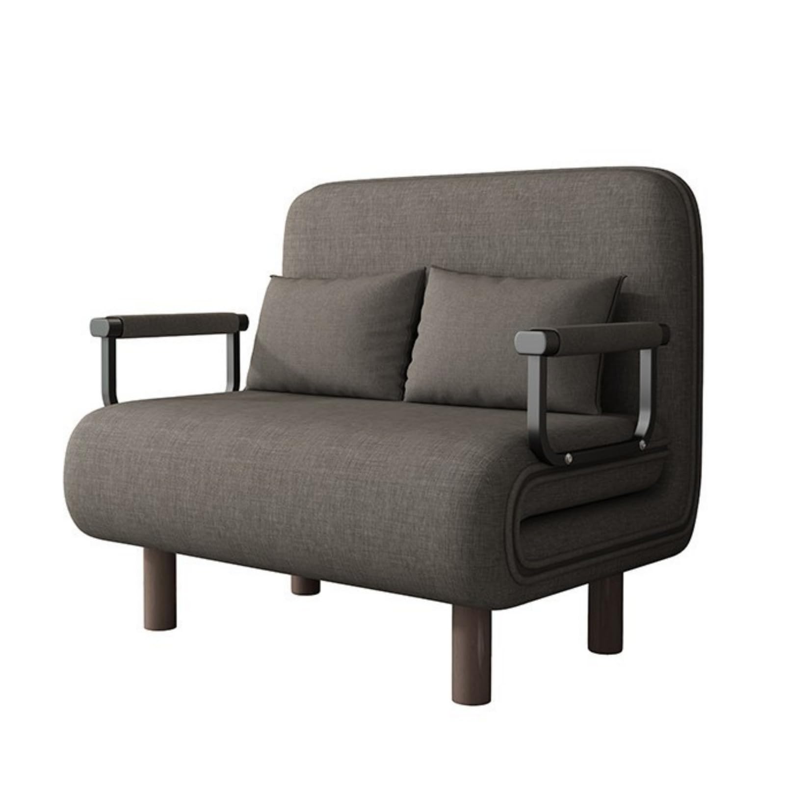 []折りたたみ式 二重目的 バルコニーリビン 人間工学 柔らかく通気性 折りたたみ式 多機能 快適さチェア マルチスピード調整 高密度スポンジ リクライニングチェアスペースを節約 バルコニー、リビングルーム、アパート家庭用 (オレンジ,65×68×85cm) [並行輸入品]