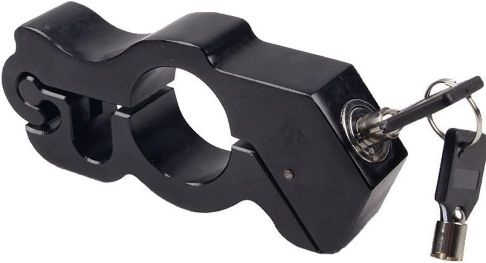 自転車ロック 変速ブレーキ ハンドルブレーキロック ハンドルロック ギアブレーキ アルミ合金クリップ..