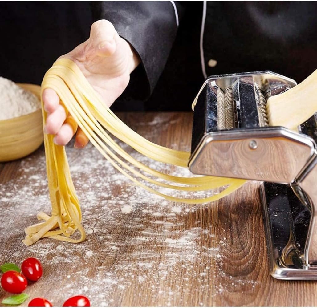 ロッカー分割麺プレス機は、家庭/業務用で簡単に麺を作ることができます。お手入れが簡単な調理器具。..