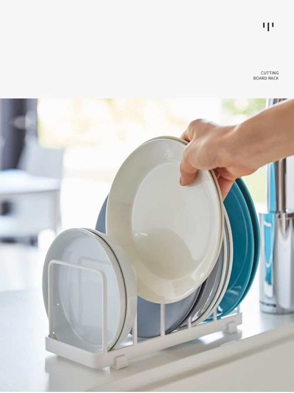 まな板スタンド、食器、フライパン、蓋、収納、キッチン、家庭用品、モダン、シンプル、ボウル、プレー..