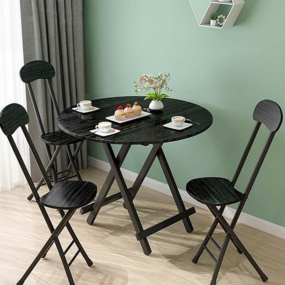 折りたたみ椅子 丸椅子 背もたれ付 パイプ椅子 学習チェア 食卓椅子 会議椅子 シンプル 軽量 持ち運び 省スペース 収納便利 滑り止め 耐摩耗 簡易椅子 キッチン 喫茶店 在宅勤務 会議用 家庭用 (B)