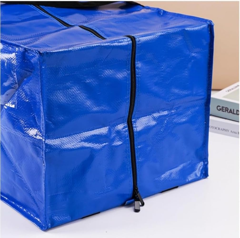 大型収納移動 4パック 大型 ハンドル付き 収納 衣類を収納できる大容量収納ボックス 防塵防水 特大 折りたたみ式 大型収納 スペースを節約 携帯電話を背負うことができ、キャンプ、旅行、保管に適しています