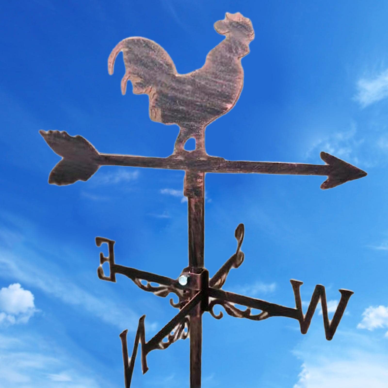 風見鶏テンレス鋼風見鶏屋外ヨーロッパの鉄の屋外庭の装飾