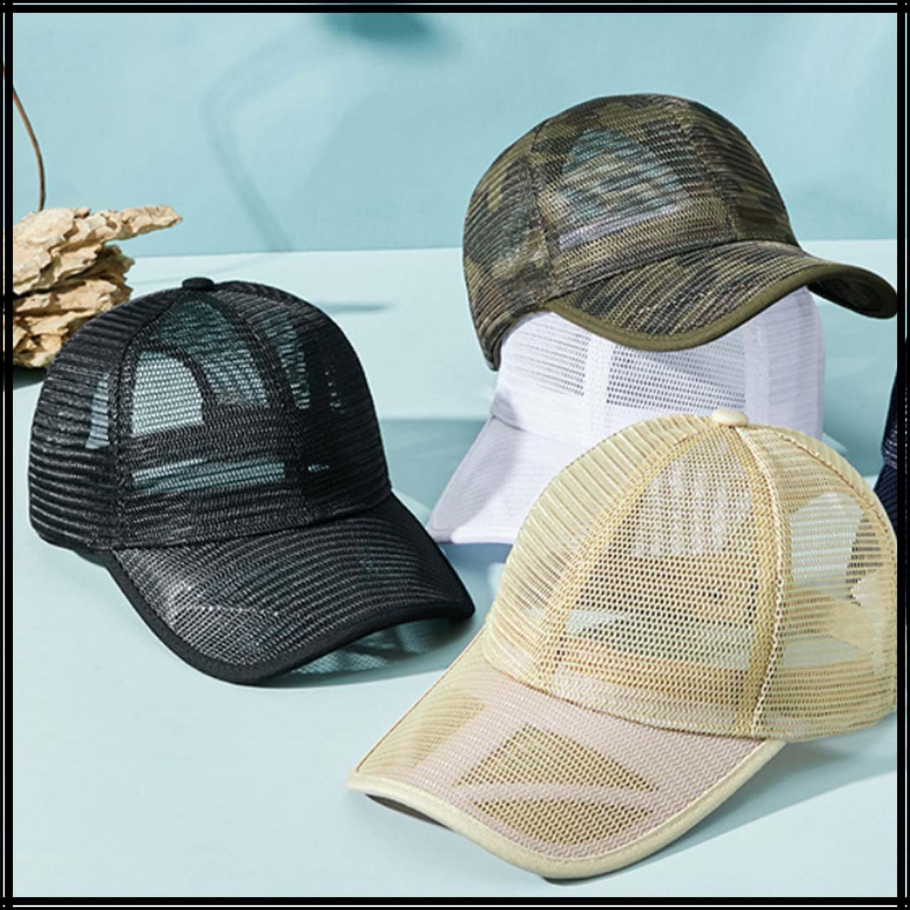 [ホワイトファング] 帽子 スポーツ ツバ 無地 キャップ メッシュ スタイリッシュ かっこいい メンズ レディース CZ068