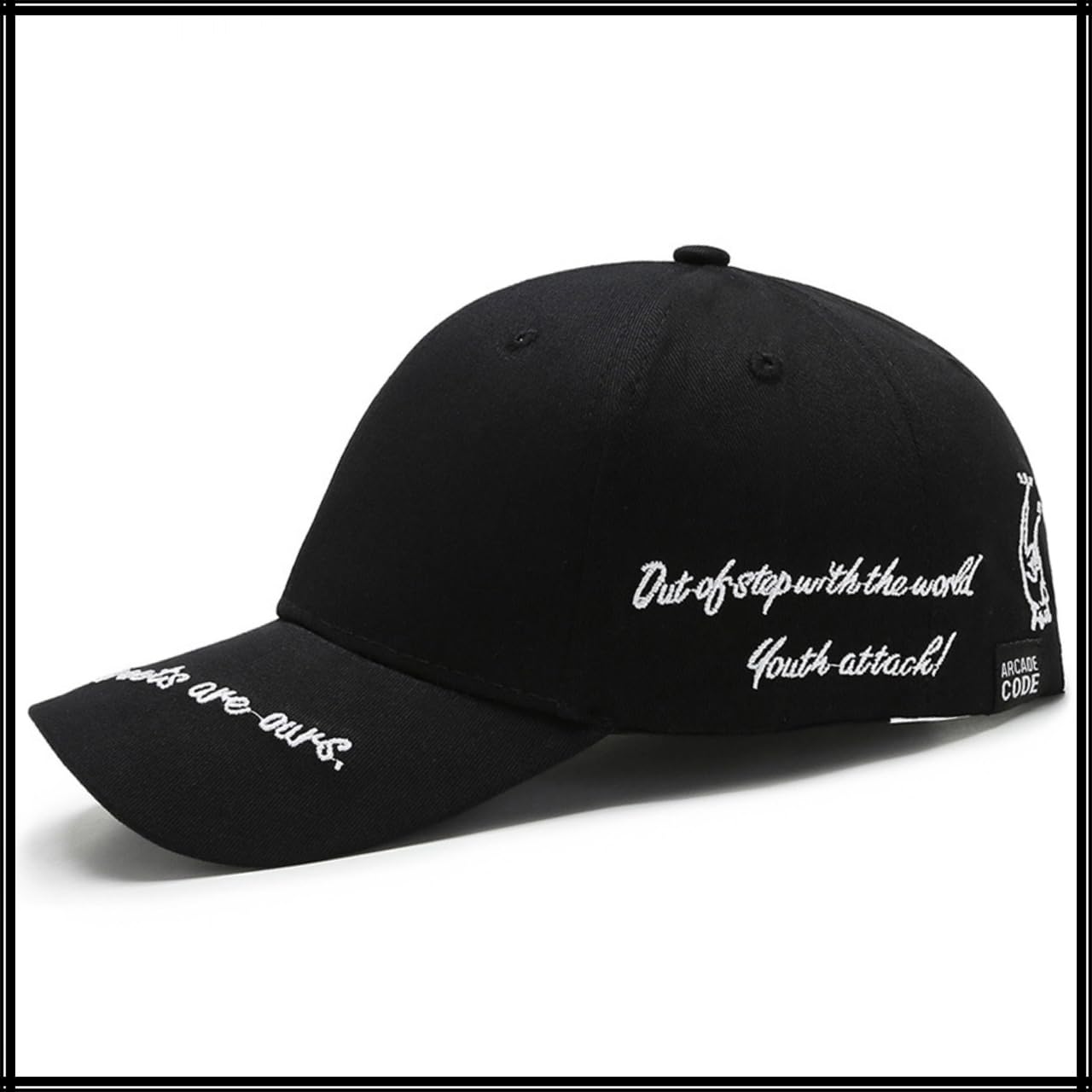 [ホワイトファング] 帽子 スポーツ ストリート シンプル キャップ 刺繍レター メンズ レディース CZA156