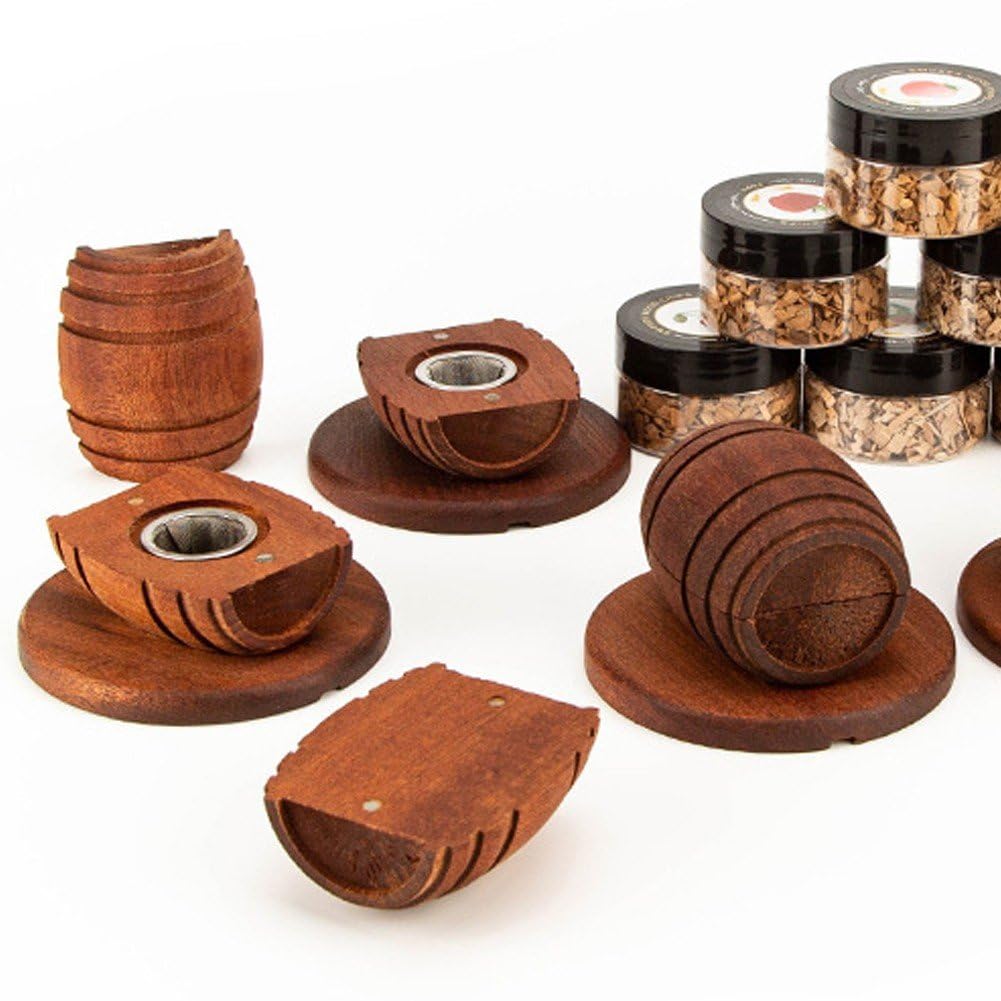 カクテルスモーカーキット ウッドチップ インフューザー フィルター付き バーボンウイスキー用 昔なが..