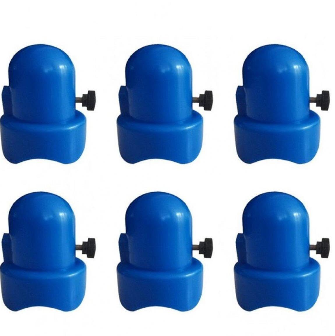 トランポリンエンクロージャーポールキャップ トランポリンエンクロージャー 安全キャップ ネジ 親指付..