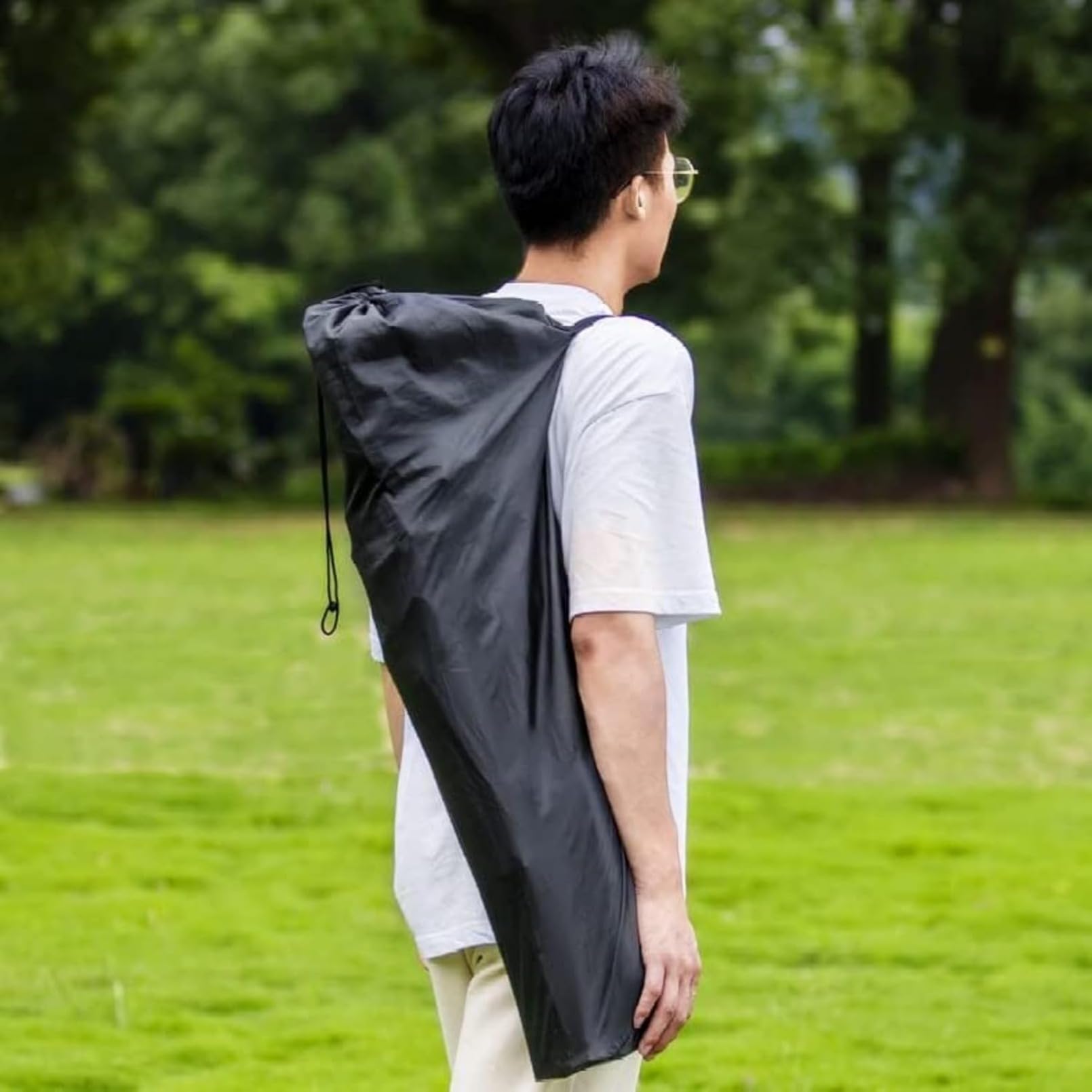 [] アウトドアチェア 足置き付き 折りたたみ キャンプ椅子 チェア リクライニングチェア コンパクト 耐荷重150kg 収納 収納バッグ付き 室内 お釣り 登山 ポータブルフィッシングチェア キャンピングビーチチェア (绿色,透气+展开)