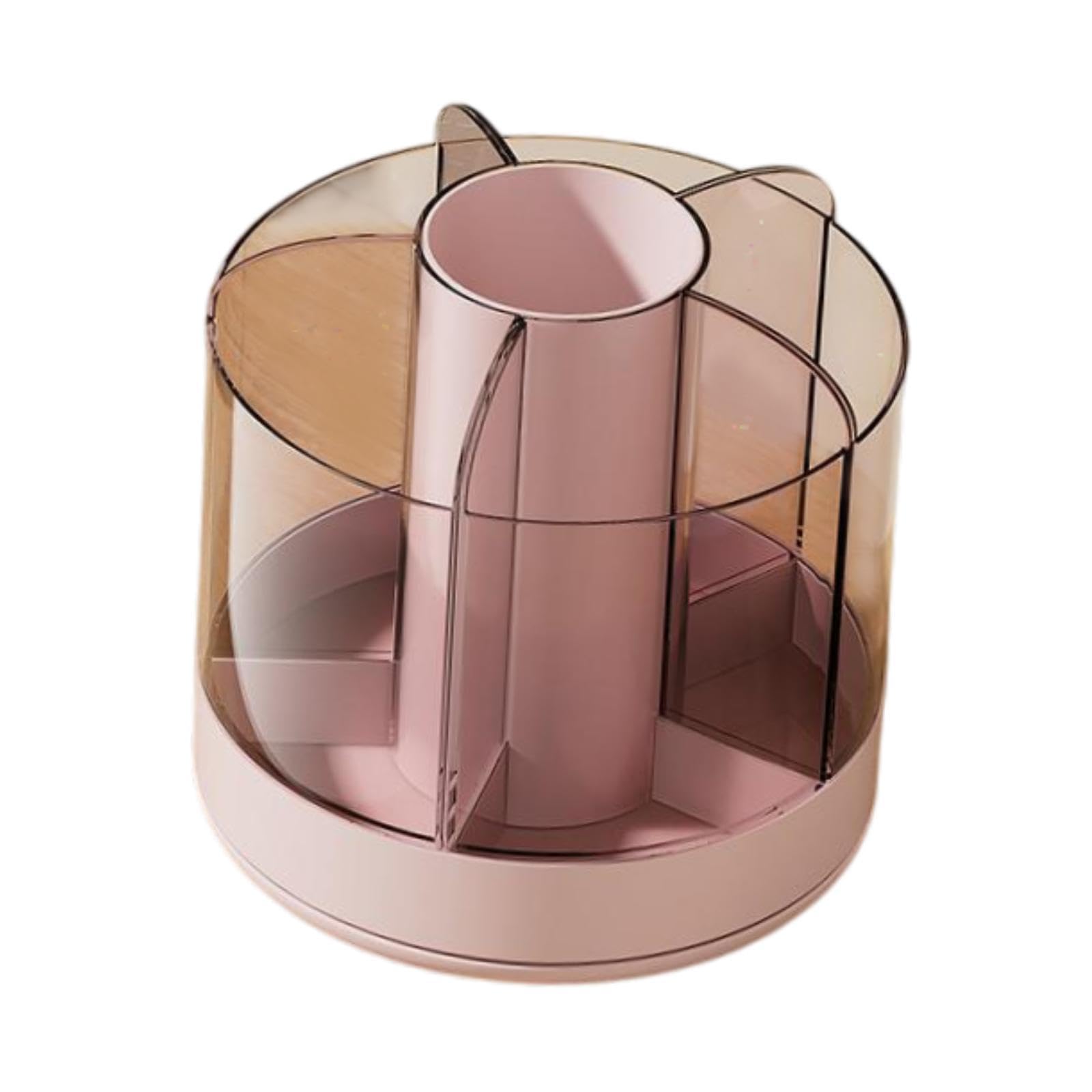 360度回転ペンホルダーアート用品収納キャディデスク用, 黄色