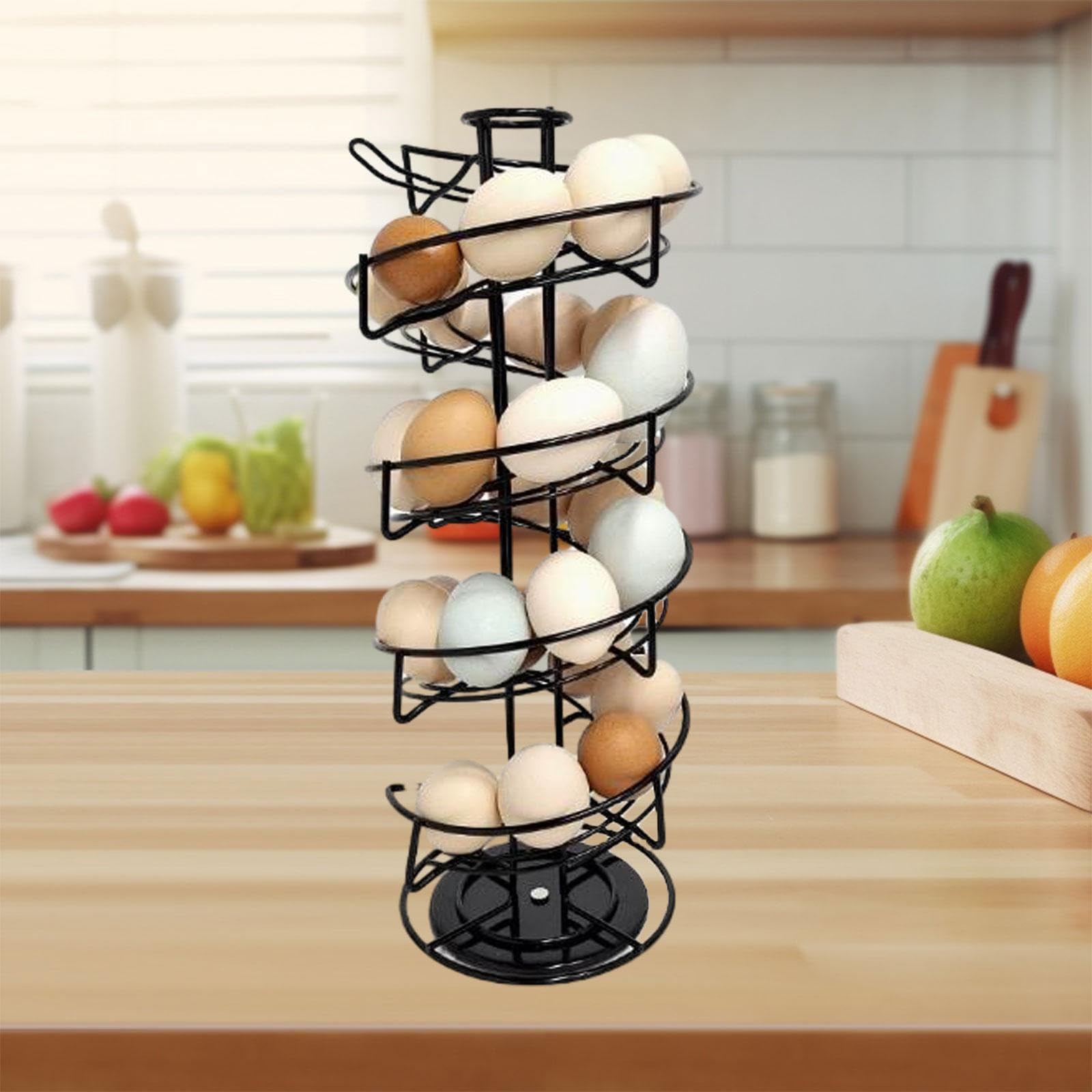 卵ホルダーの卵の貯蔵は、カウンター用に最大30度の卵360度回転可能です