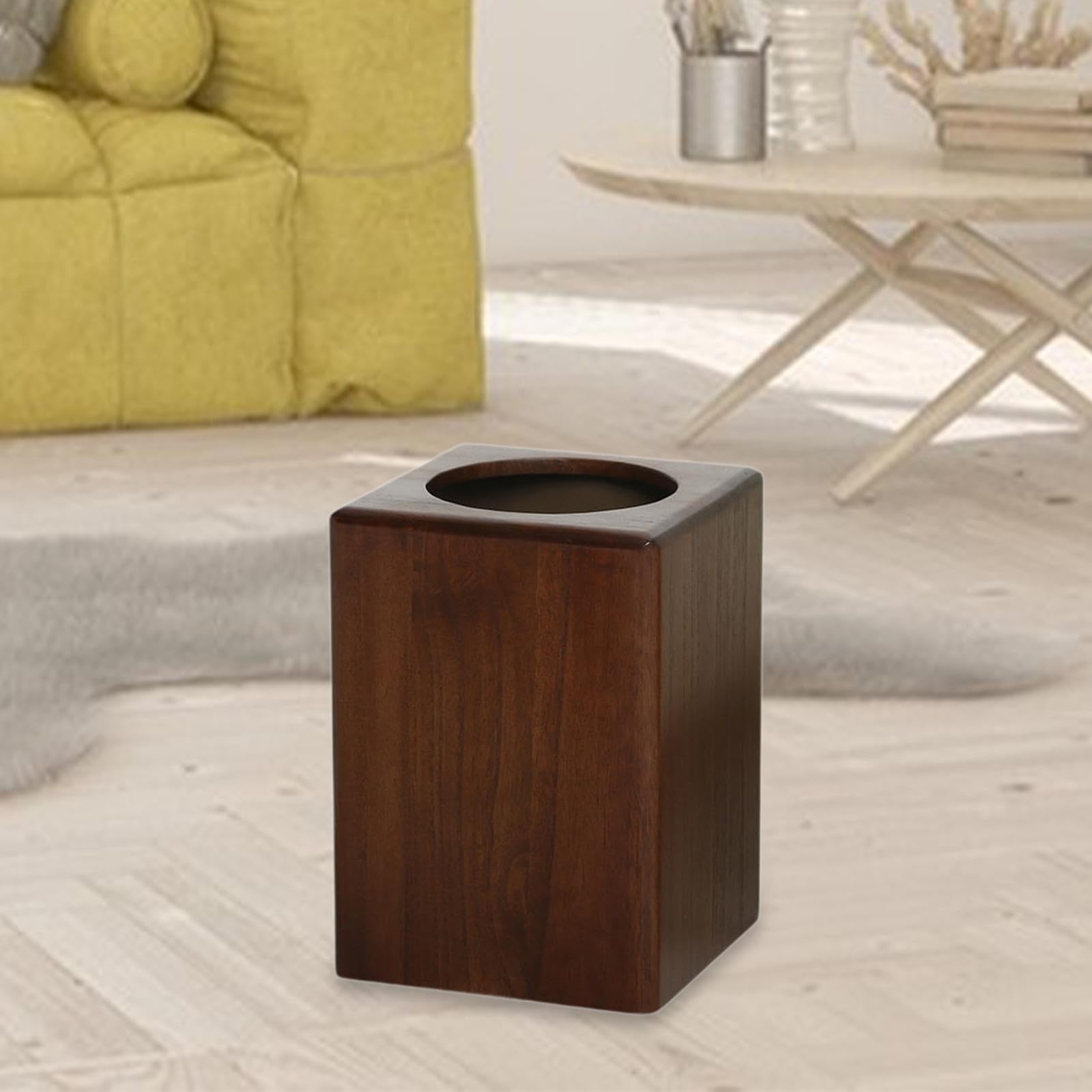 ゴミ箱 小型ゴミ箱 コンパクト 装飾収納バケツ 四角いリサイクルビン ゴミ箱 キッチン ホテル 室内装飾..