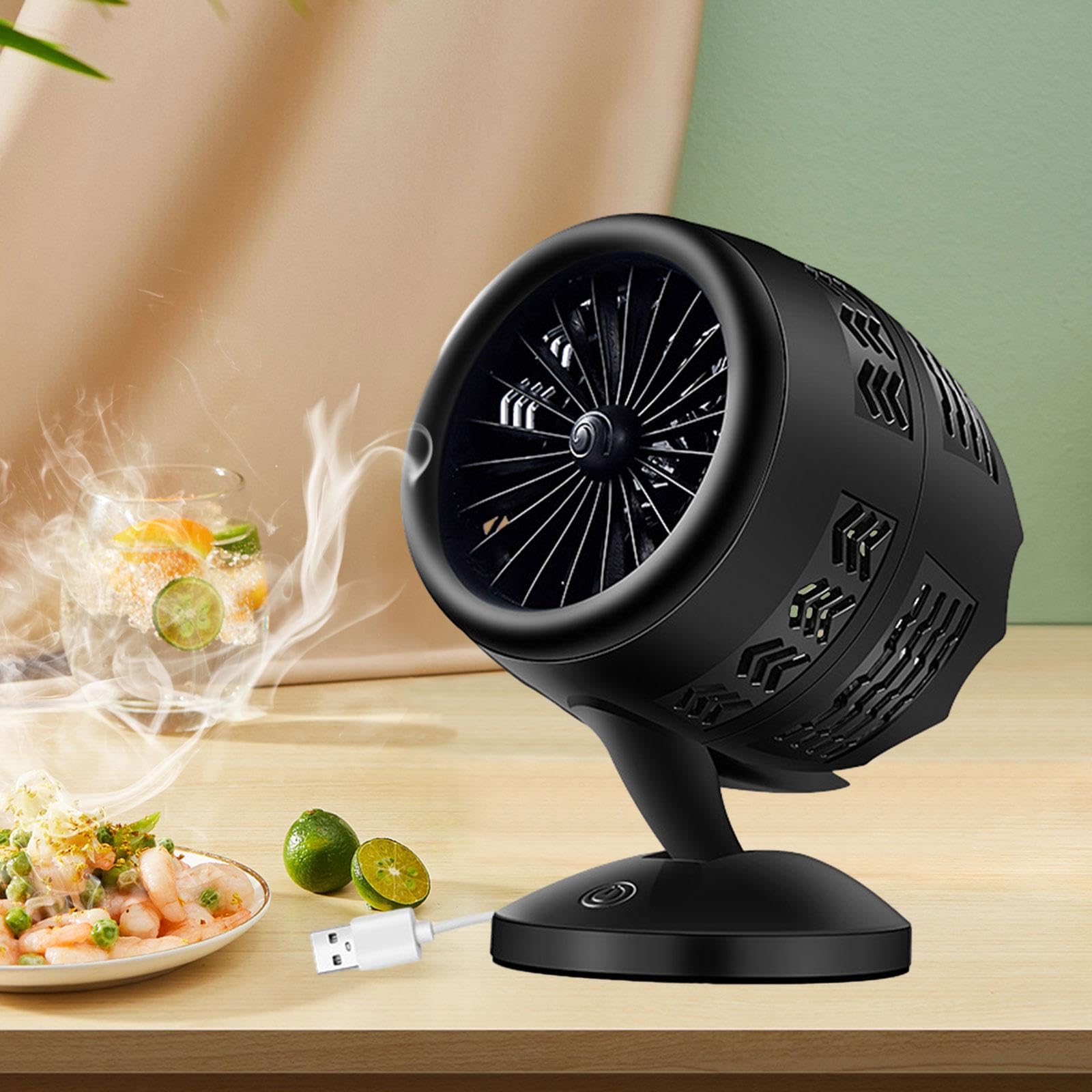 卓上レンジフード USB給電 ミニクッカーフード 家庭用 揚げ物 グリル用