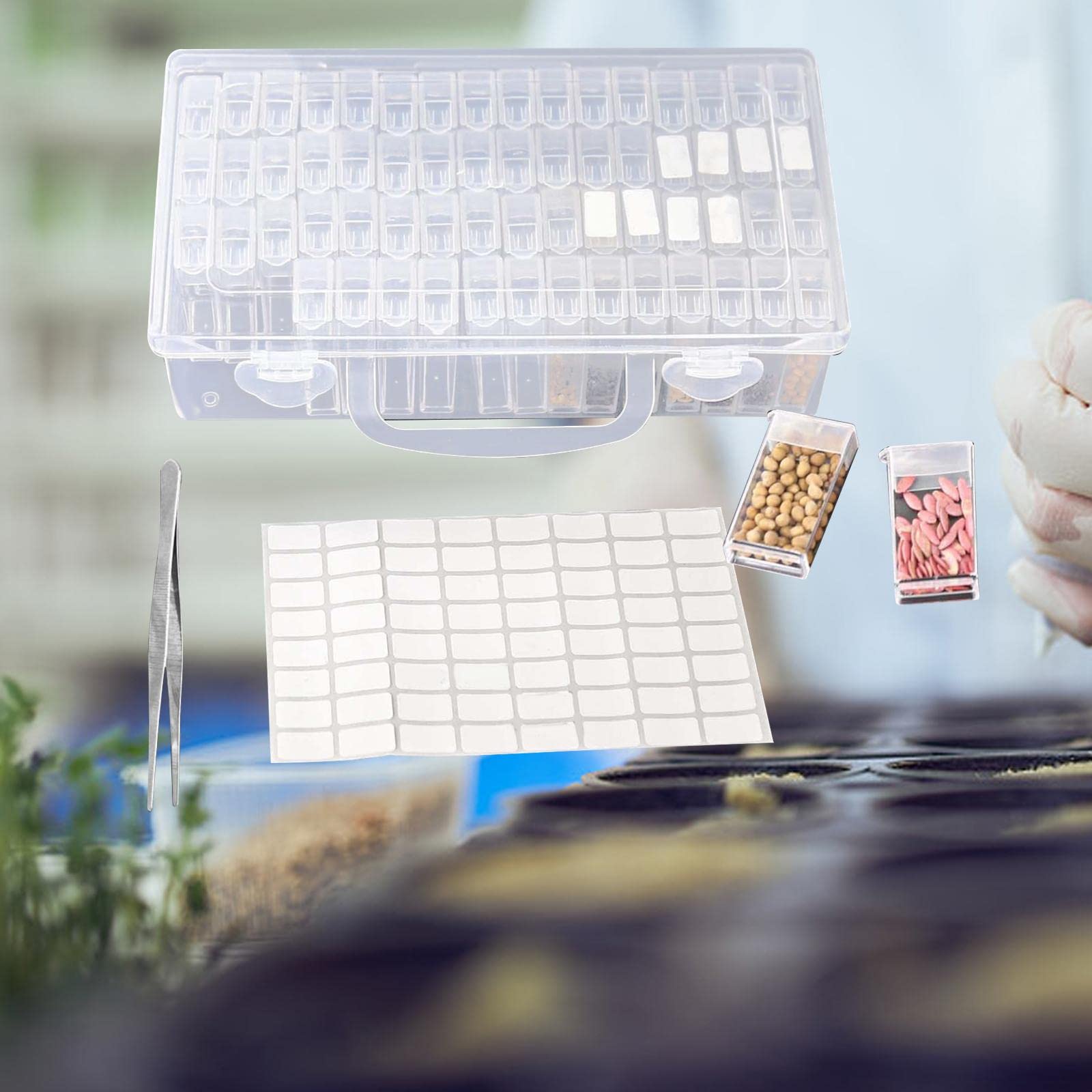 ビーズ収納容器 糸用ビーズ収納ボックス 釘 釣具