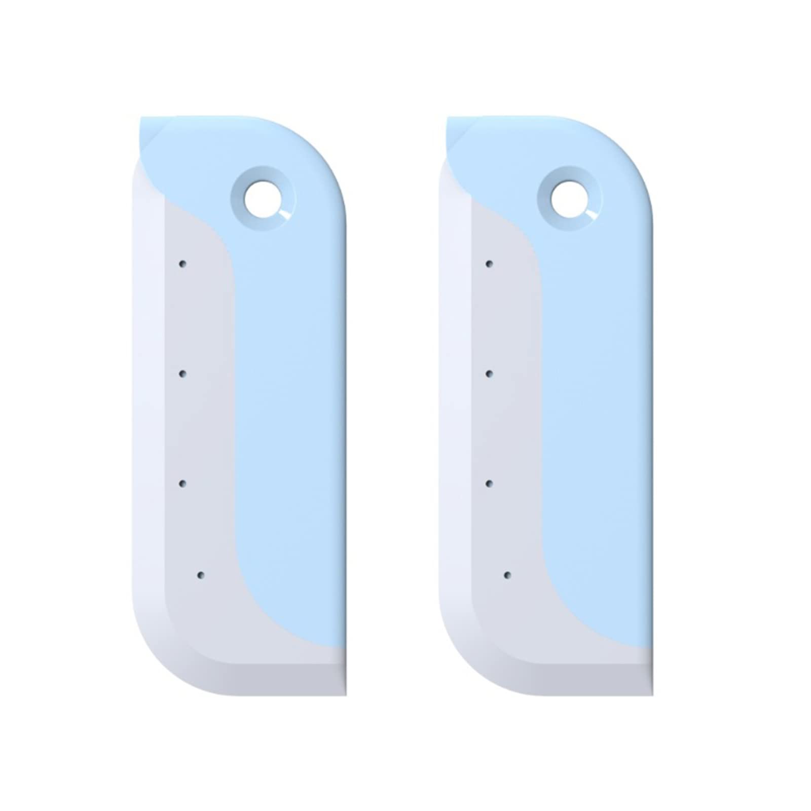 水切りワイパー 窓掃除 ミニ スクイジー 2点セット キッチン 調理台 トイレ 鏡 窓ガラス 掃除 グレー