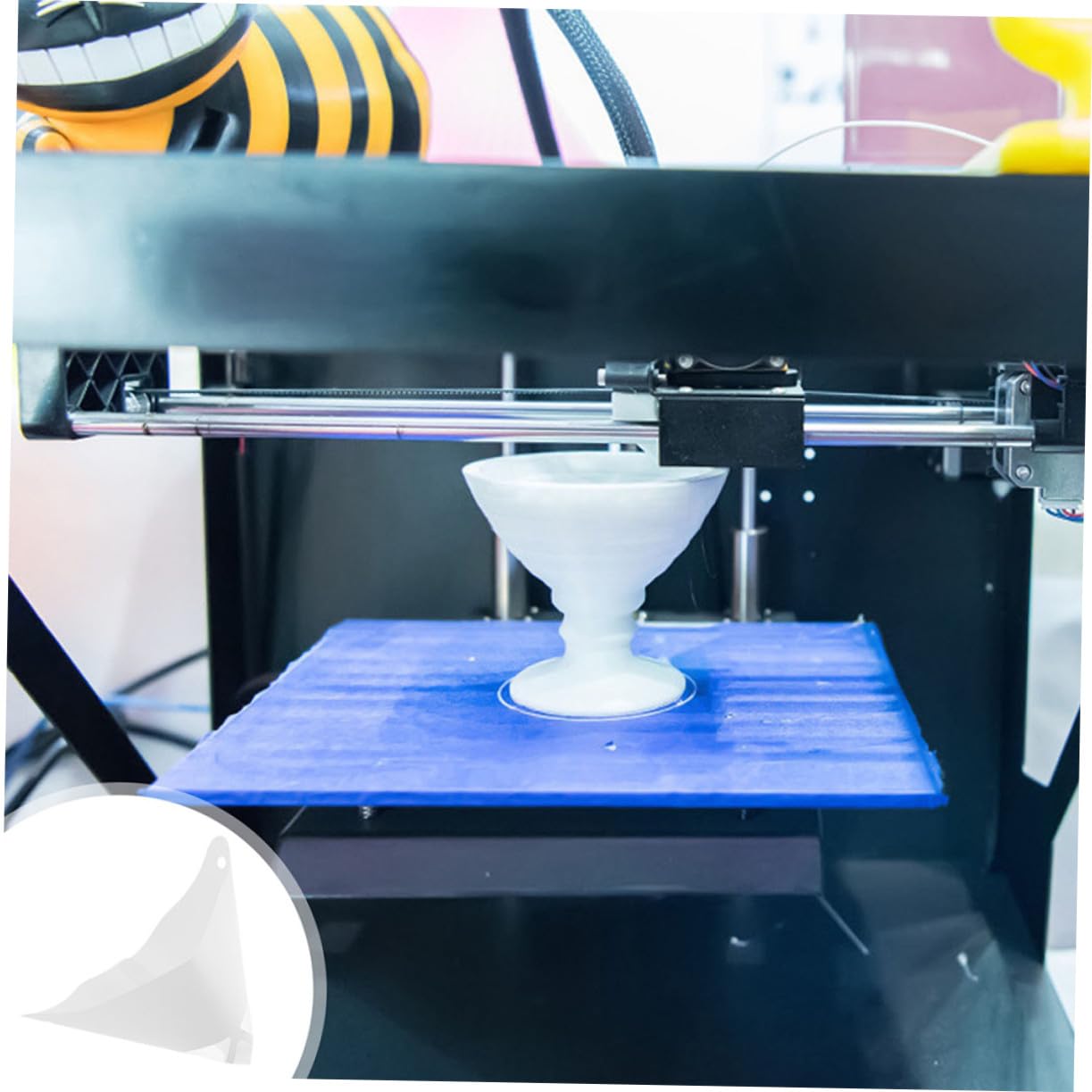 30個 プリンター用厚手ペーパーフィルター 使い捨て感光性樹脂ストレーナー 高性能コーン形状で異物除..