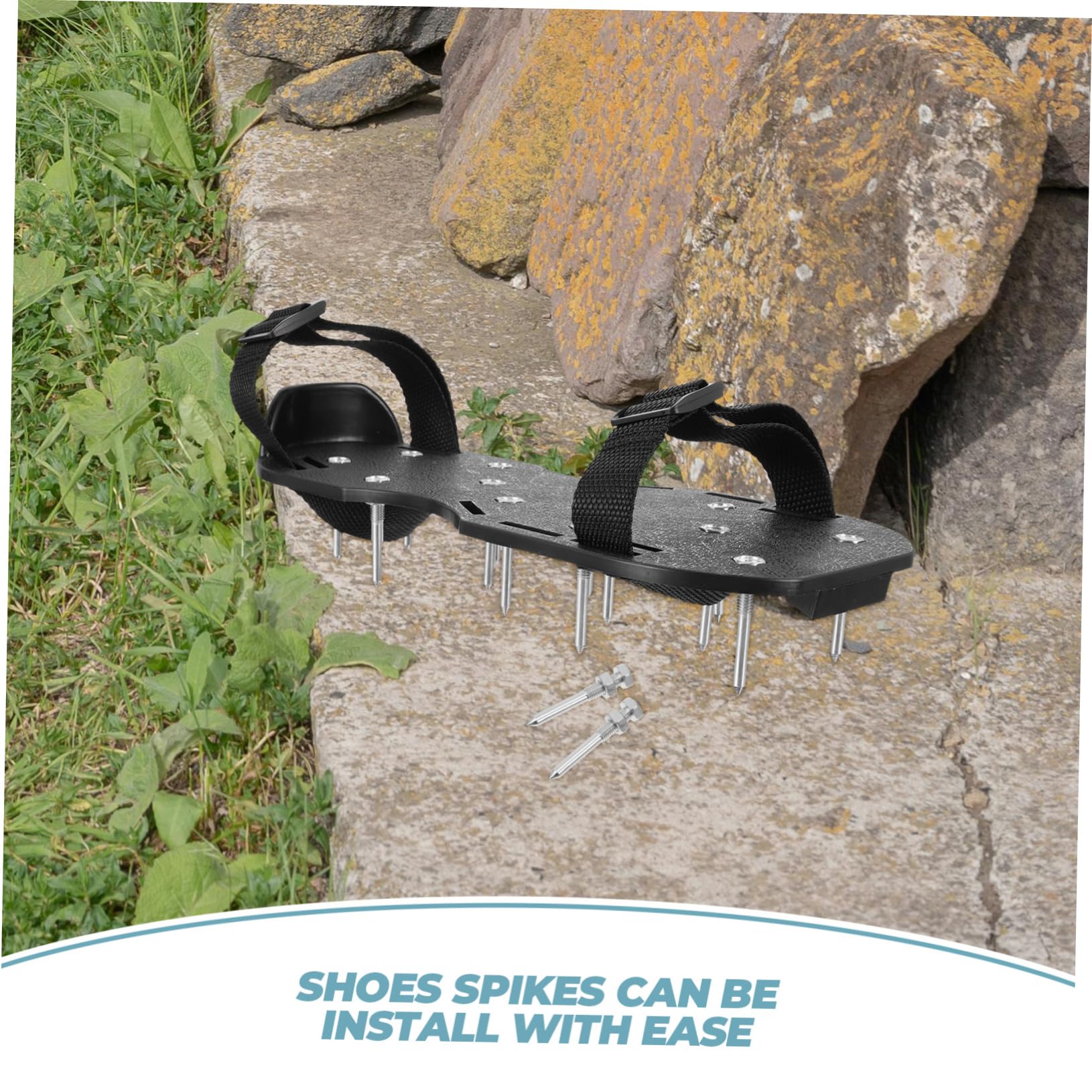 アピネスの20個耐久性メタル製 ーターシューズ 草地用頑丈 簡単装着で芝生の｜アングル3