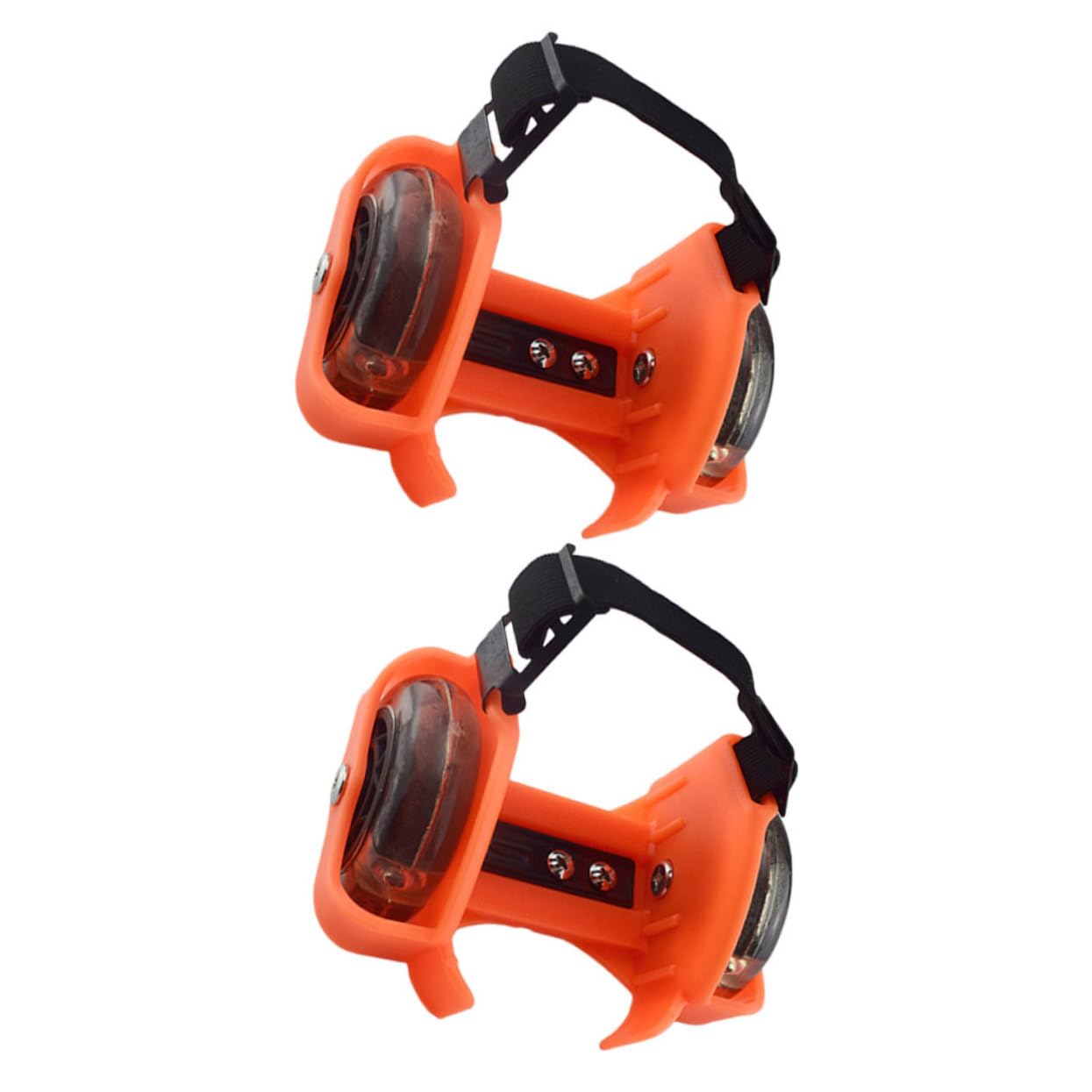 [] 発光三色ヒールホイール可能ローラーシューズ 用ポータブルバランス練習スケート靴 アウトドア遊びに