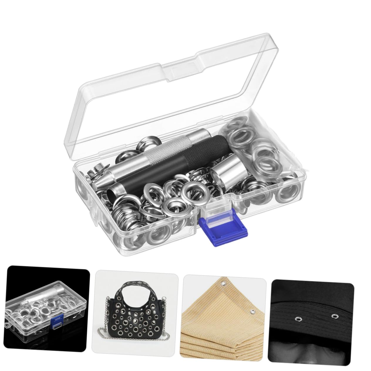 径属 眼 ち具 な属 眼と取り付け工具付 納 カー タープ用多目的あ