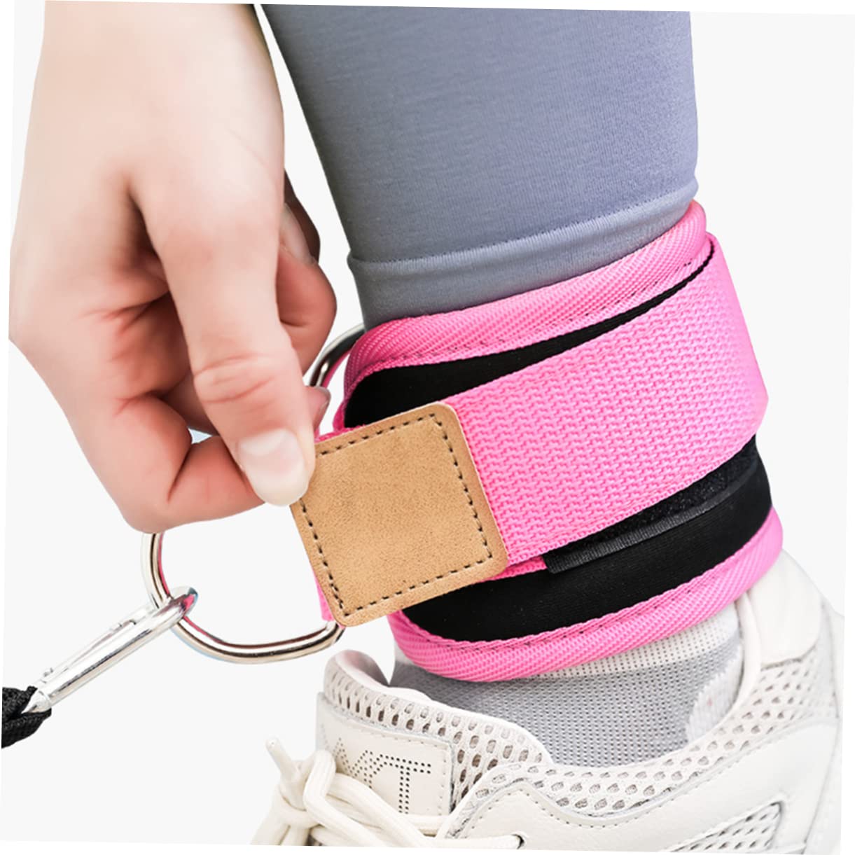 アピネスの1 セットスポーツバインディングレッグバッケル トレーニング用フッ｜アングル3