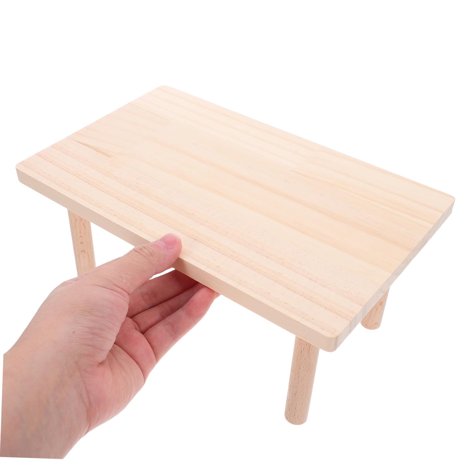 2個 木製ハムスタープラットフォーム 耐噛み付き 耐久性 小動物用クライミングボード ペットケージ用遊..