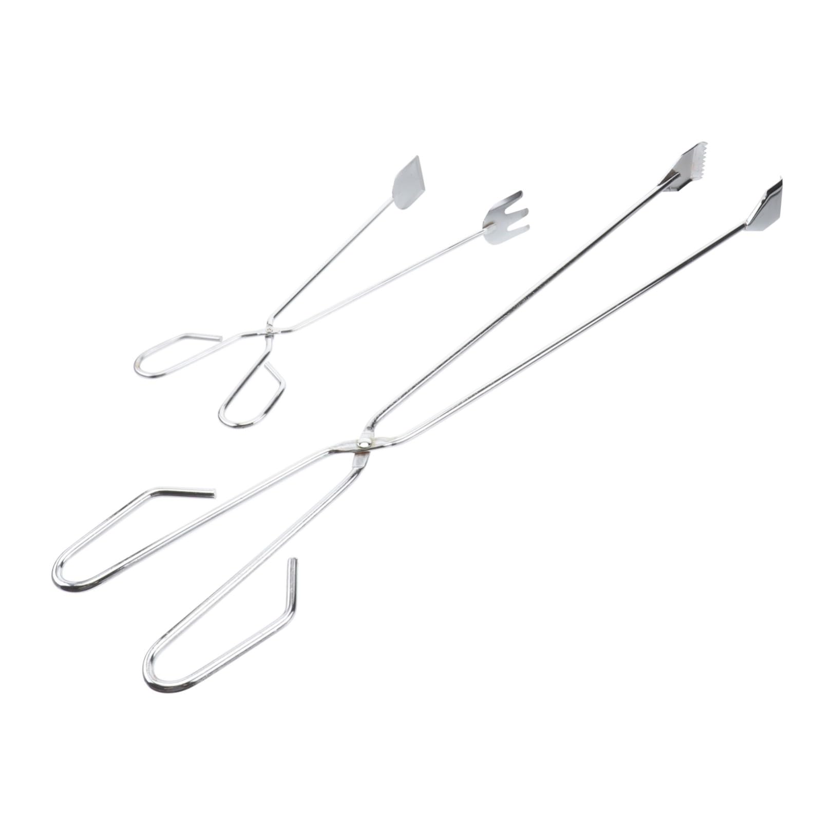 アピネスの2個ステンレス製ゴミ拾い用はさみ型グ 軽量ポータブルバーベキュ｜アングル2