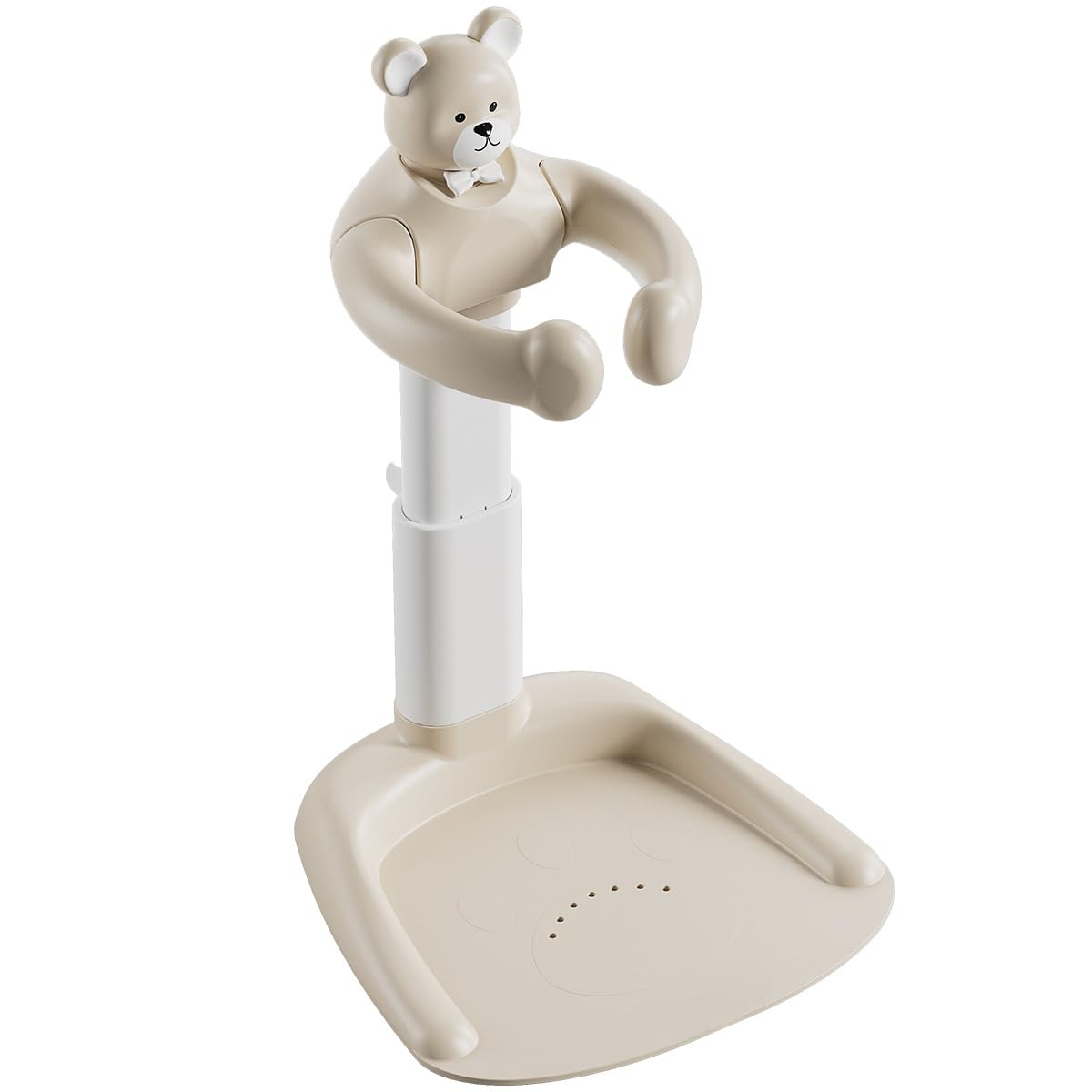 調節可能 ベビー用 おふろ 入浴補助機 赤ちゃん 立つ 滑り止めベース付き ポータブルバスヘルパー (シ..