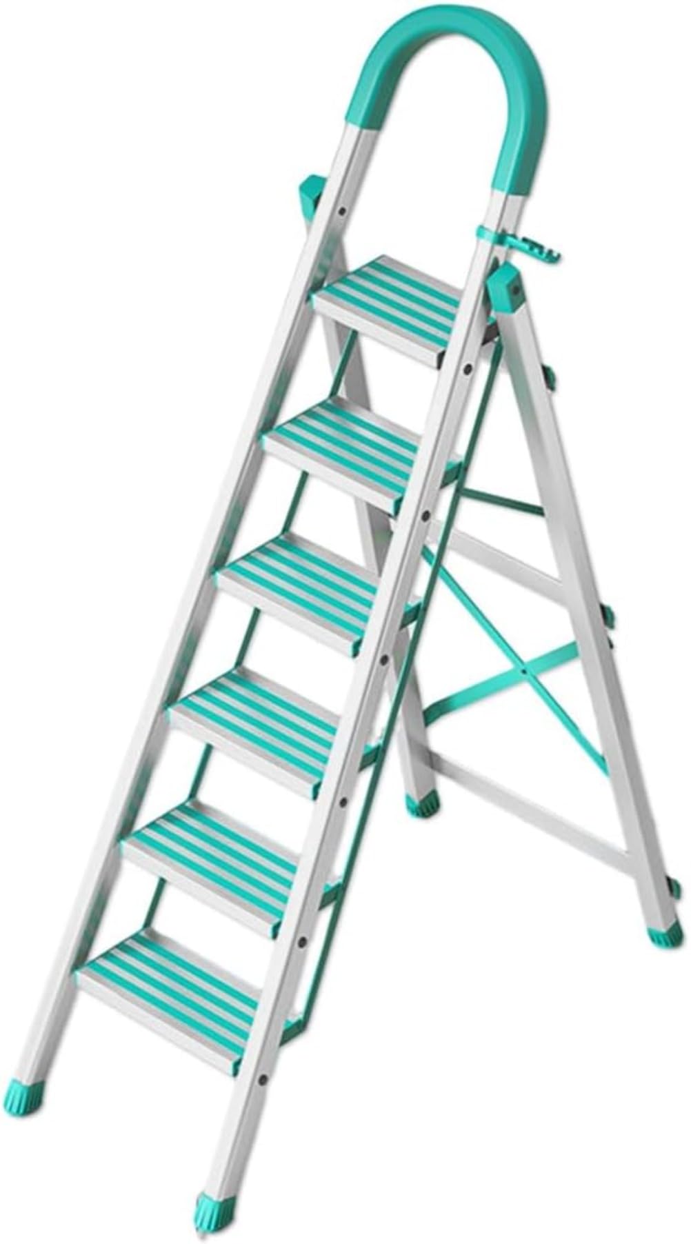 脚立 折りたたみ 踏み台 3段 4段 5段 6段 持ち手付き 耐荷重約150KG 軽量 持ち運び便利 滑り止め付き ..