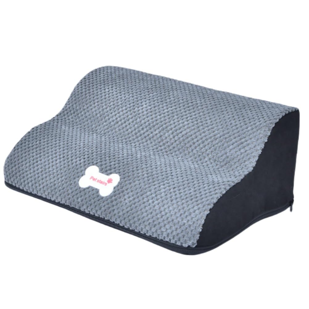 犬用階段 2段ドッグステップ ペット用踏み台 高密度 滑り止め スロープ カバー取り外し可能 洗える ペット用はしご 犬用スロープ階段 軽量 幅広 ペット用ステップ 多用途 ソファー 犬 怪我したソファ用 小型犬 室内犬