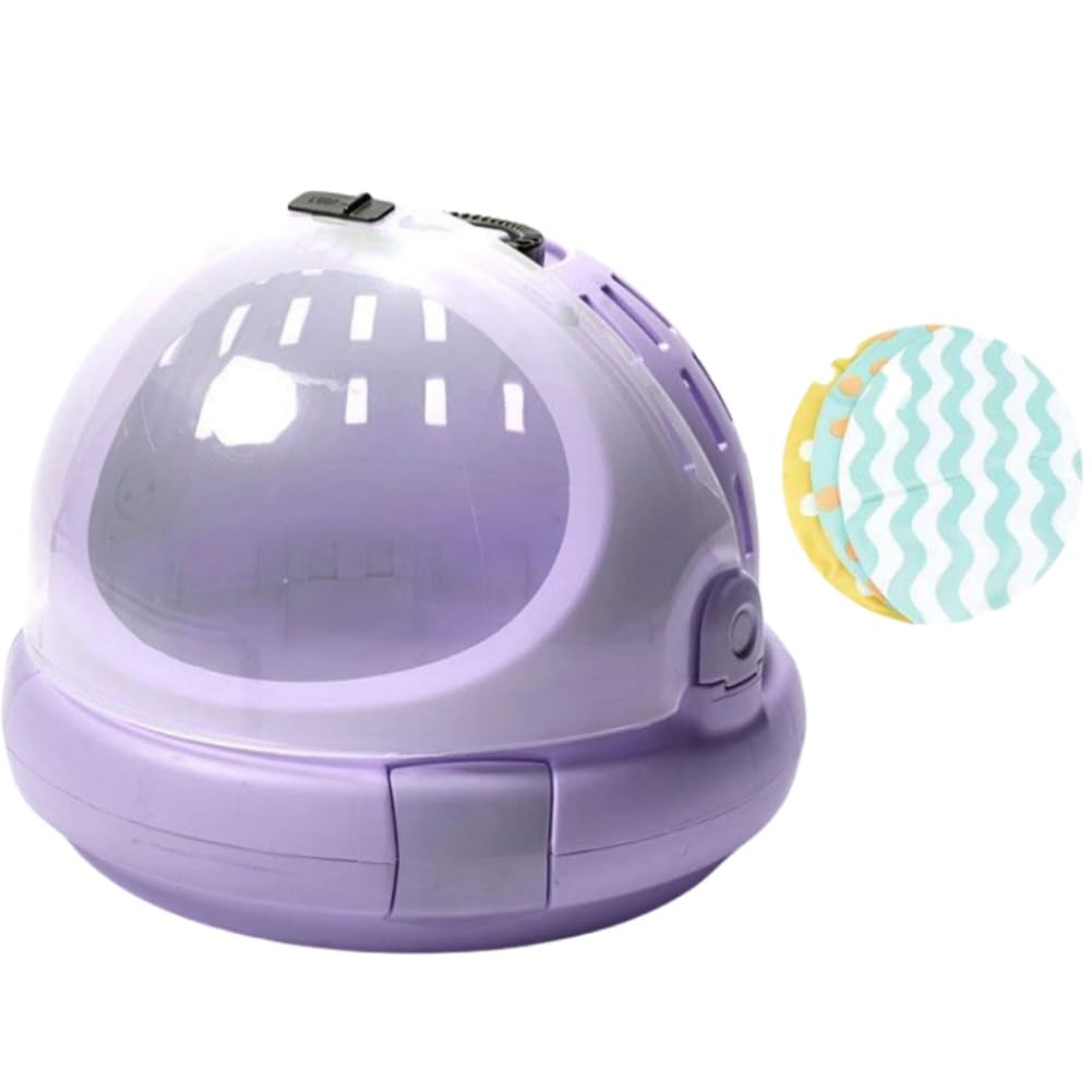 うさぎ お出かけ キャリー バッグ リュック 猫 チンチラ モルモット 小動物 病院 移動 キャリーケース 持ち運び 兎 うさぎケージキャリー保温性と通気性を両立 可視領域と非表示領域あり たっぷりの収納スペース (イエロー,おむつボード＋アイスパッド)