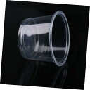 50個 使い捨てプラスチックデザートカップ 蓋付きプリン ムース ゼリー対応 テイクアウト用透明容器 ホームパーティーやイベントに