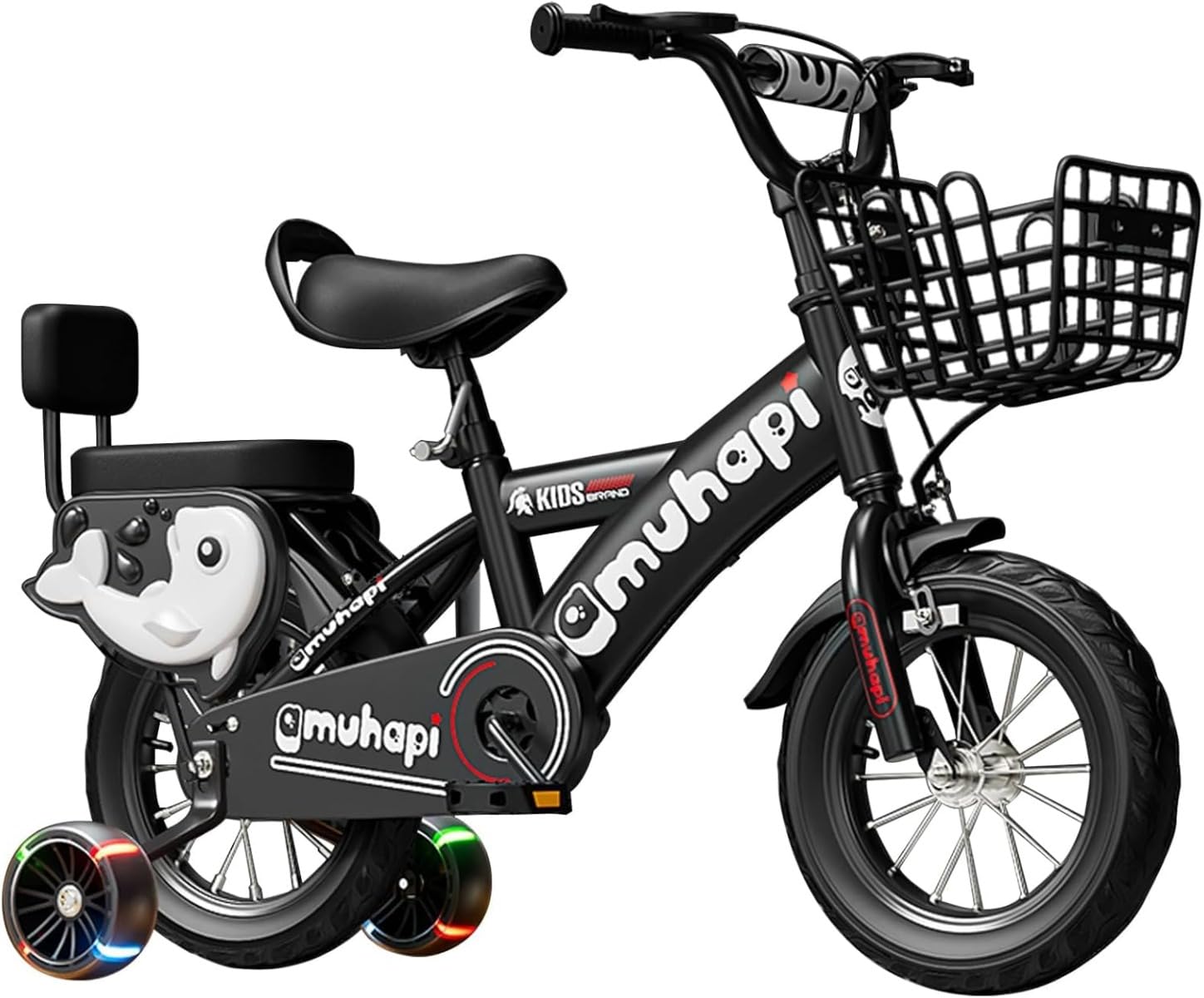 子供用自転車 12-20 インチ（2-14 歳） 補助輪・フェンダー付き 高炭素鋼 調節式シート ユニセックス O11