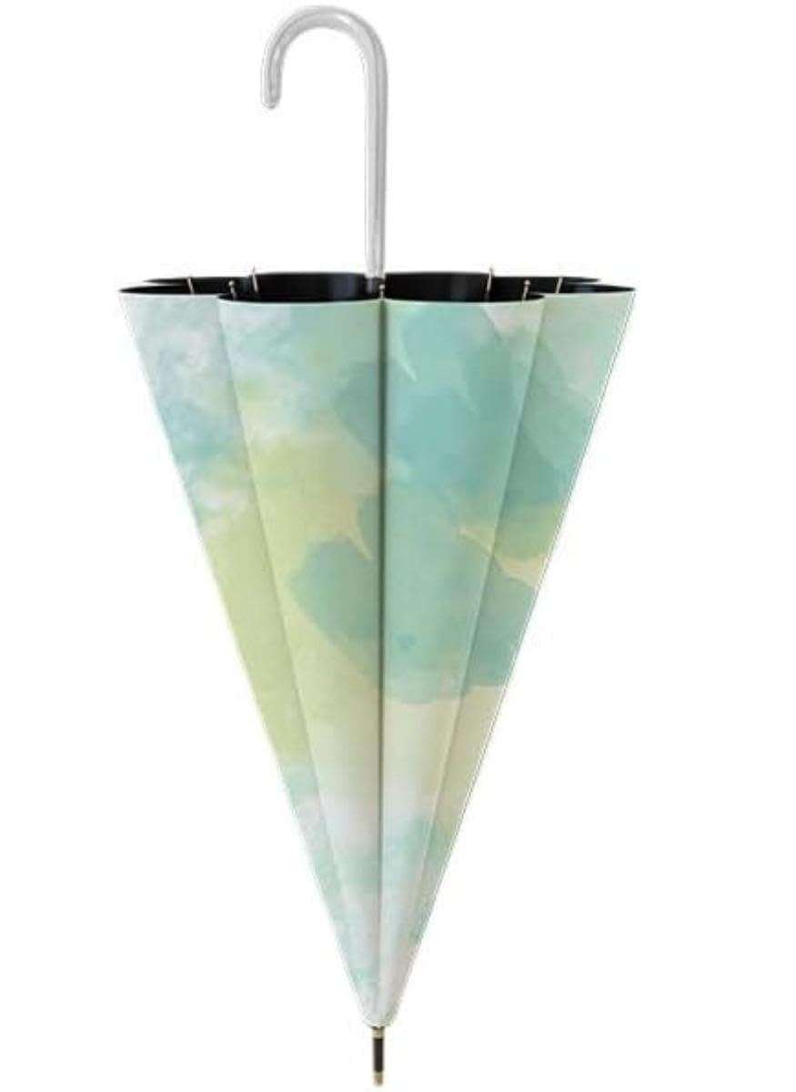 レディース長傘 8 本骨 晴雨兼用 耐風性ある 撥水加工された 軽量な ジャンプ式操作の UV カット機能付き 遮光率の高い 通勤通学やスポーツ観戦に適した 傘 P11