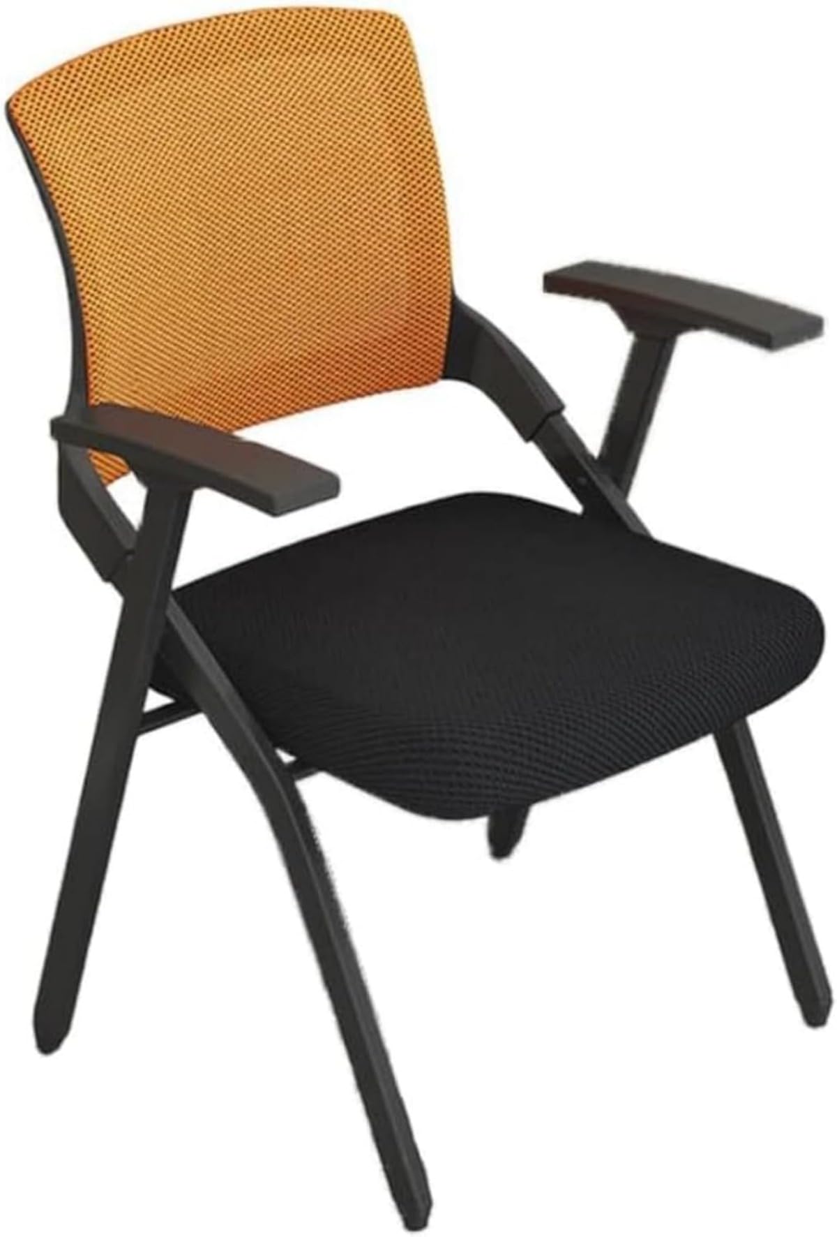 ミーティングチェア ガーデンチェア パイプ 肘掛けテーブル おしゃれ メモ台付き コンパクト収納 講習K11