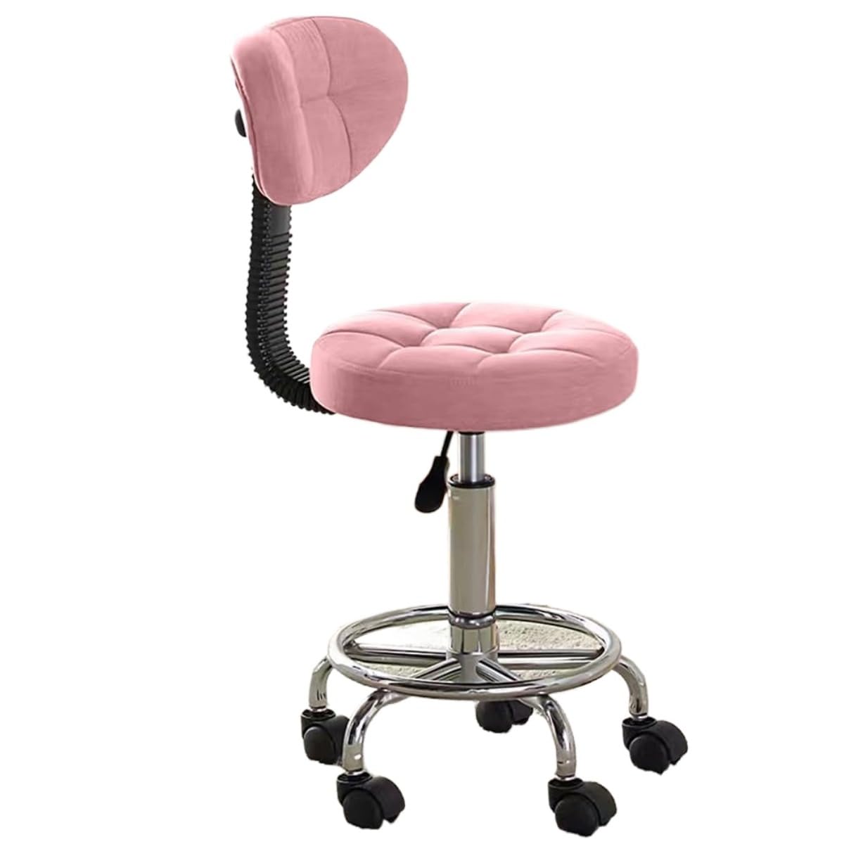 オフィスチェア パソコンチェア ラウンド キャスター付 360 度回転 昇降式 組立簡単 ホームオフィス 2 脚セット O11