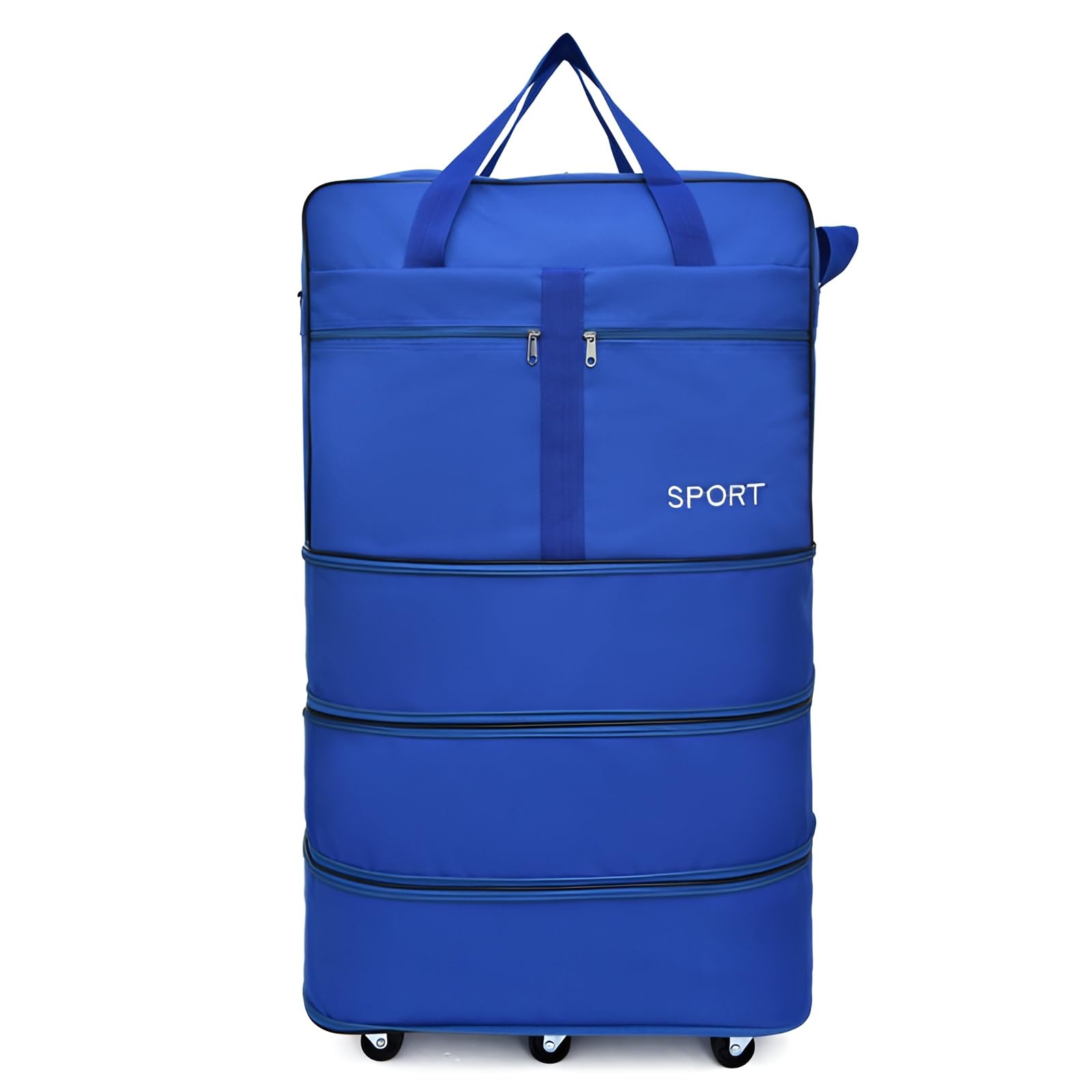 ボストンキャリー 大容量 100L キャスター付き ショルダーベルト付き キャリーバッグ 折りたたみ 大容..