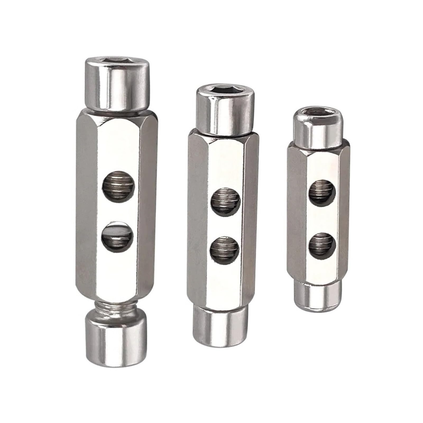 4/5/6mm 高耐久クランプ 調節可能なサスペンション固定クリップ レンチ付き スチールワイヤーロープケ..