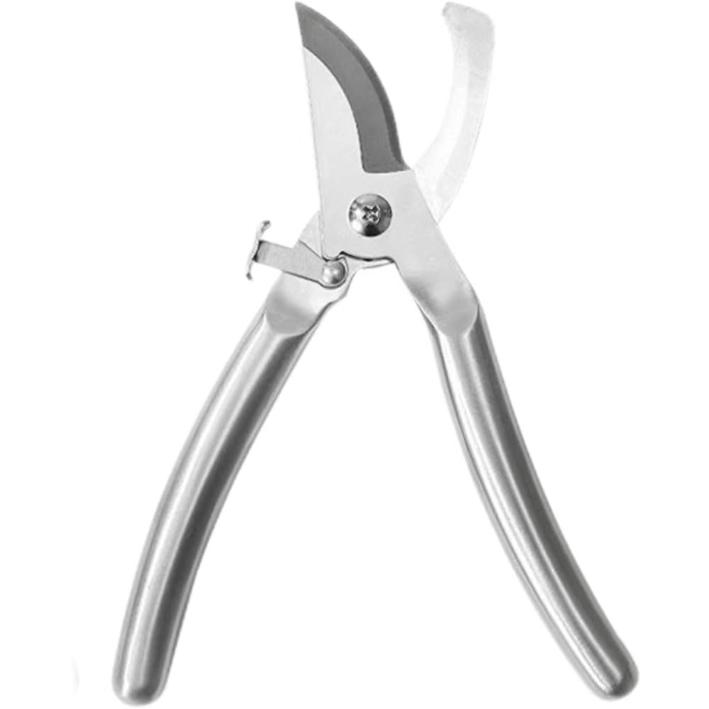 剪定ばさみ剪定鋏枝切ばさみ ステンレス鋼製はさみ園芸用はさみ (B)