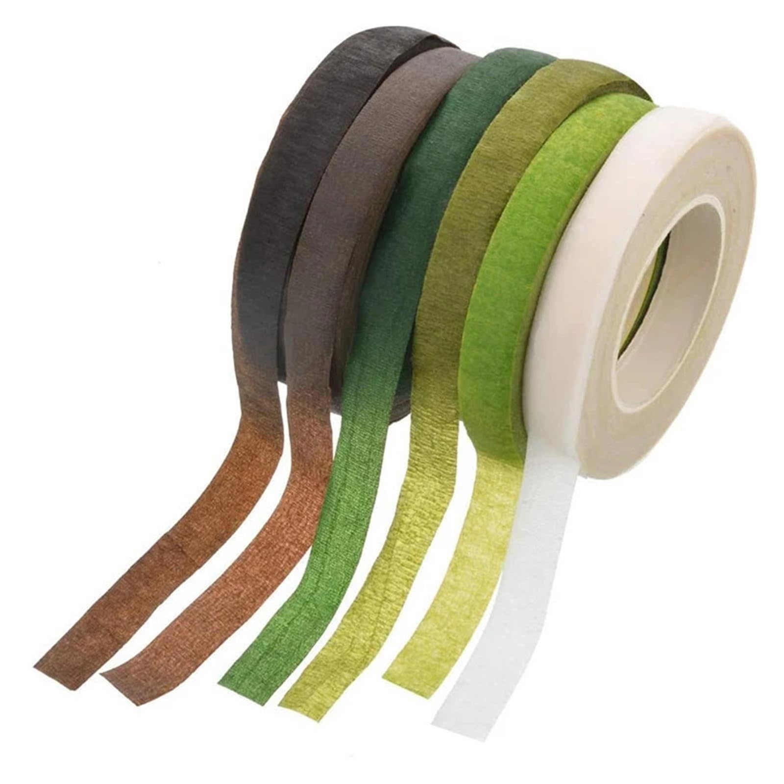 5/1 ロール自己粘着花束花の茎紙テープおしべラッピング花屋テープ花卉テープ DIY 花屋グリーンテープ(..