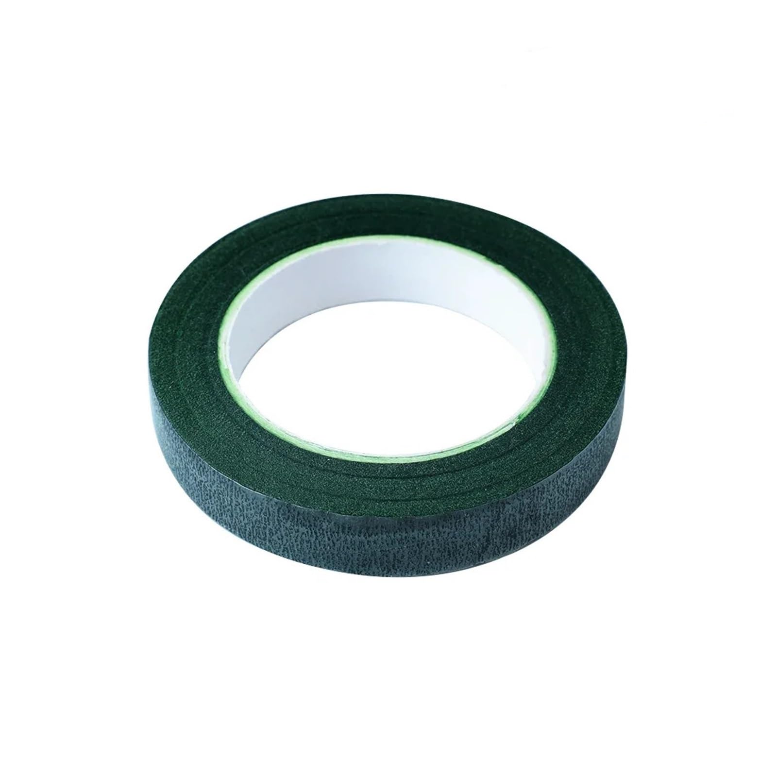 自己粘着花茎テープ花束緑色の紙テープ造花ラッピングテープ DIY 花屋ホームパーティー装飾用品(5PCS)