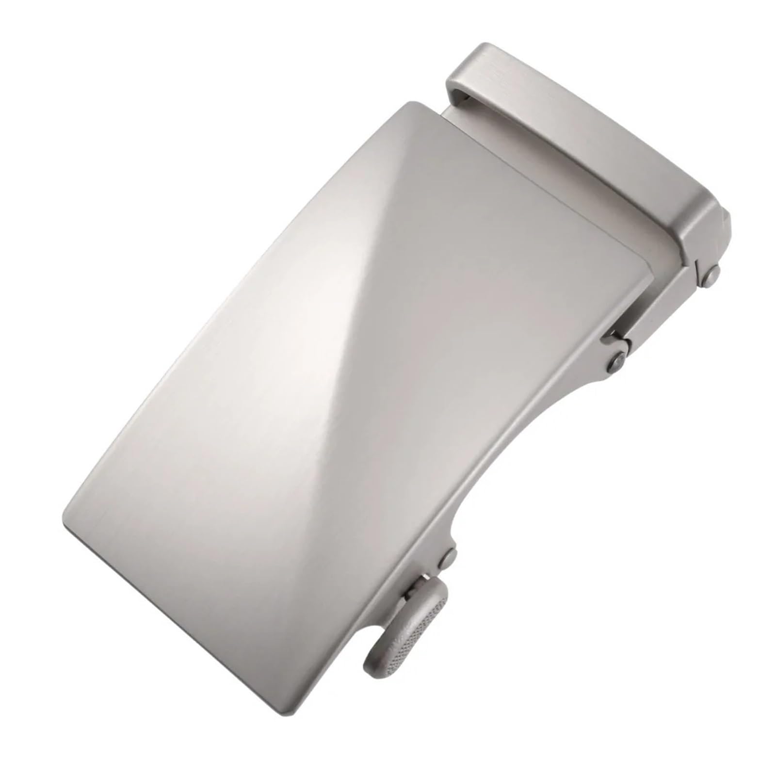 [] 3.5cm 自動巻きベルト バックル メンズベルト カジュアル ブラック シルバー