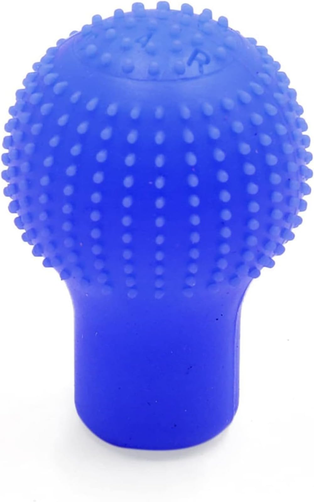 車のギアシフトノブカバー シフトノブプロテクター ソフトシリコーン （20個） (シェイプ2,ブルー)