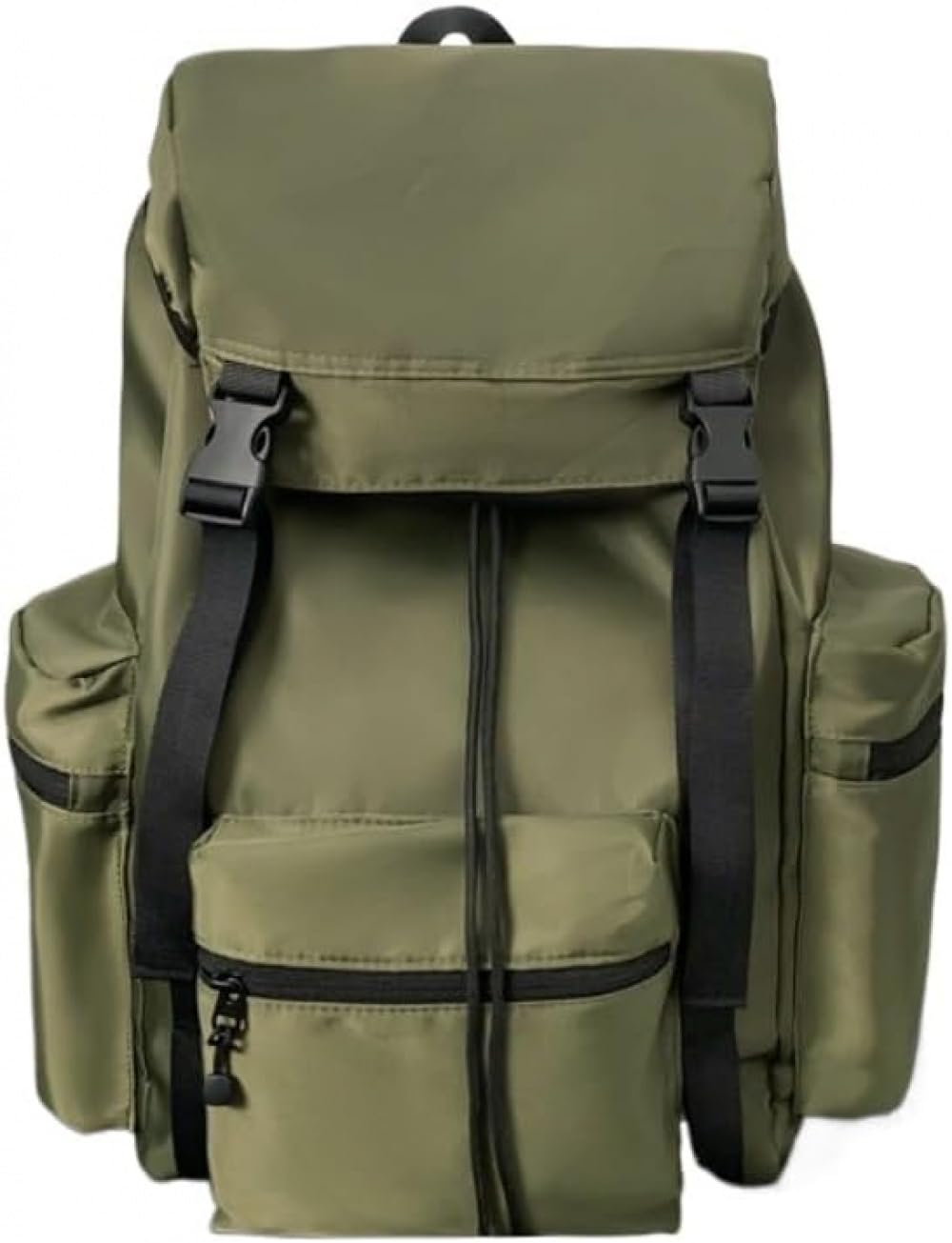 楽天アピネス[] バックパック防水多機能大容量 20 リットル釣り竿ホルダー防水釣りツール収納袋アウトドアバックパックキャンプ登山グリーン