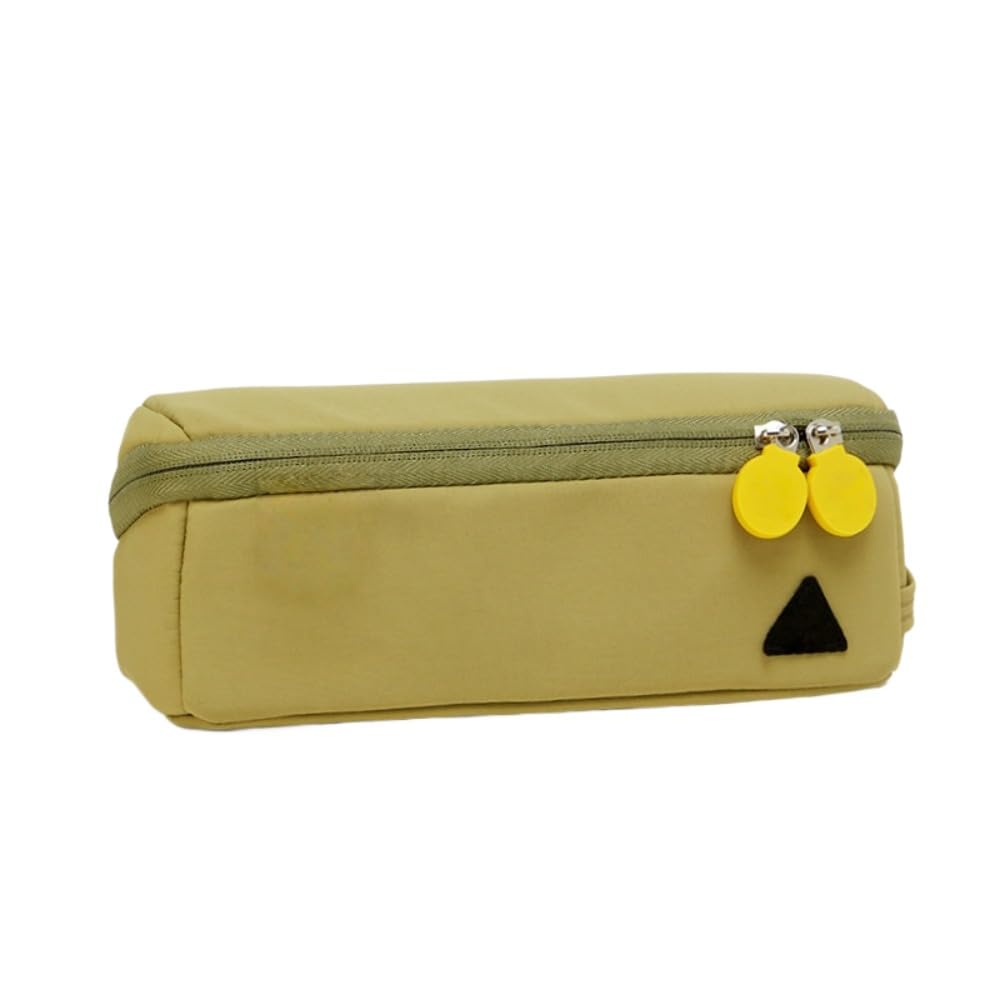 小学生・高校生向け鉛筆学習文房具バッグ 大容量多機能縦型鉛筆バッグ (多機能ペンケース - 春野戦線)