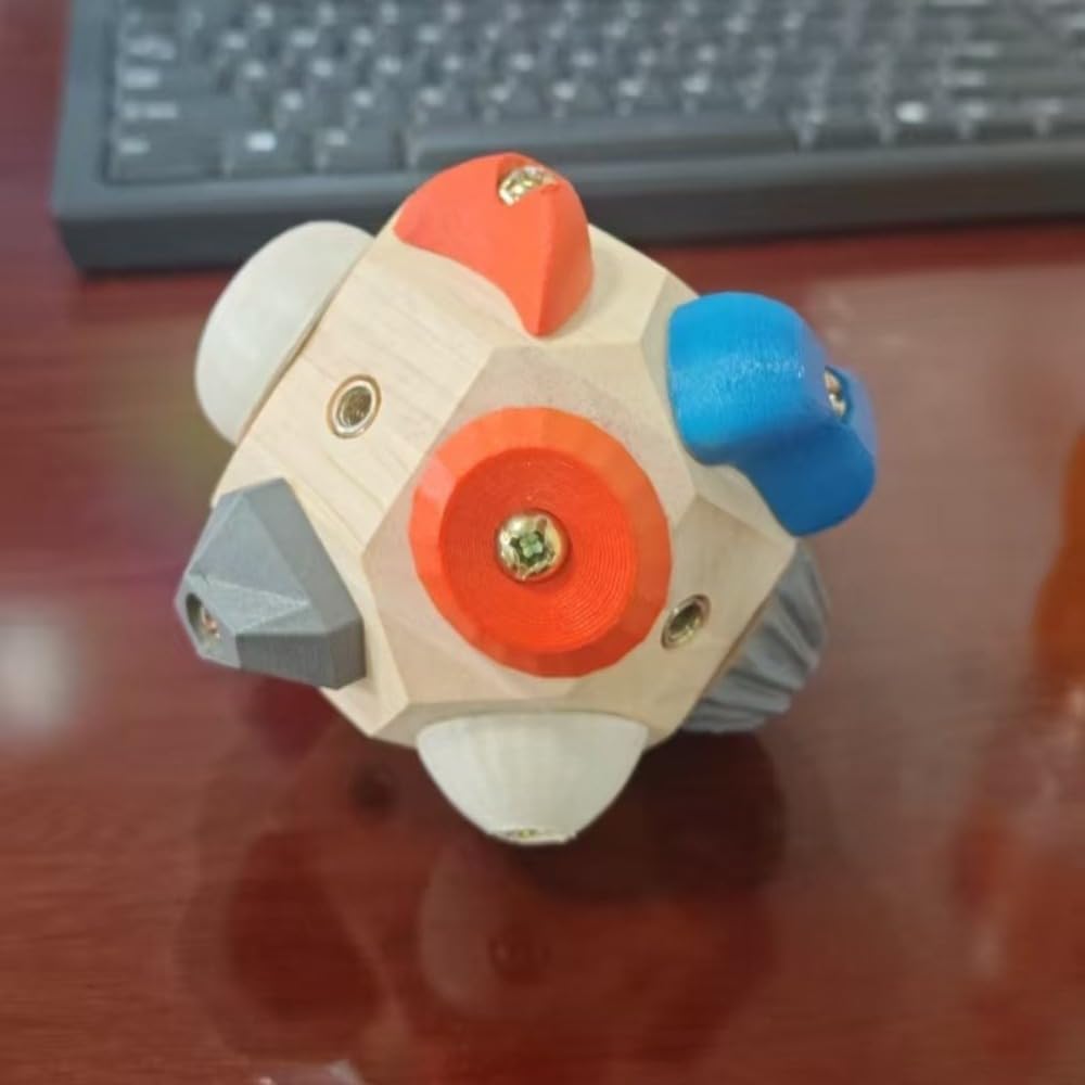 クライミングフィンガー筋力トレーニングボール木製DIYフィンガー筋力ボードフィンガー筋力トレーニン..