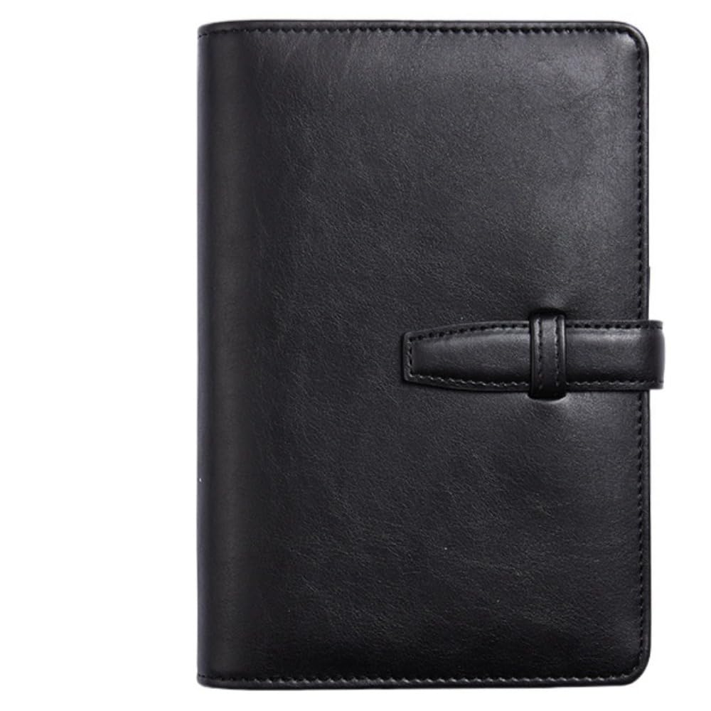 A5 A6 サイズ ダイアリー 手帳 ノート 会議記録ノート (A6,アプリコット)