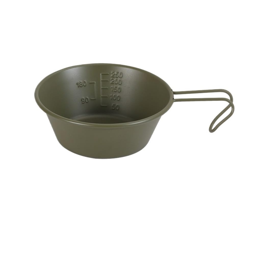 アウトドアキャンプピクニック食器ボウルポータブルボウル (ブラック)