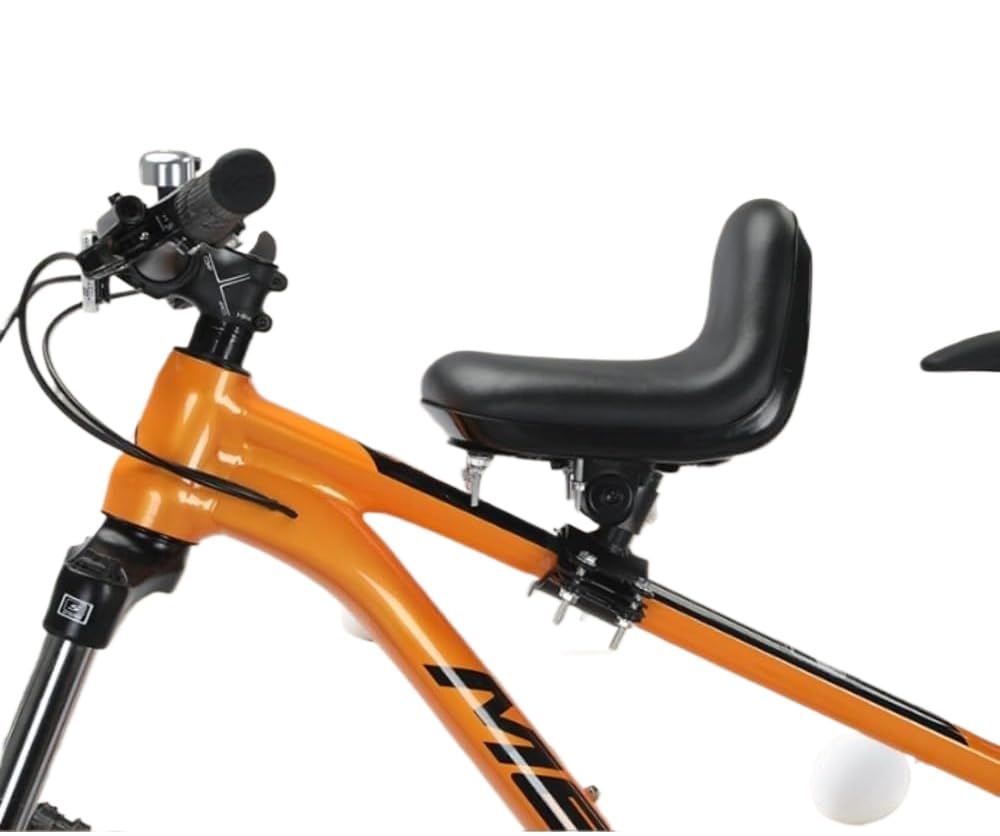 自転車用チャイルドシート フロントタイプ 折りたたみ式 マウンテンバイク対応 3点式安全ベルト 耐荷重..