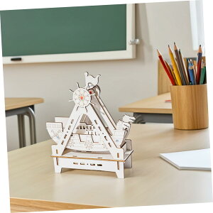 2セット 科学実験と創造的み立てが融合した木製海賊船模型 学習と家族交流にな科学工作キット 船舶模型パズル 誕生日プレゼントや