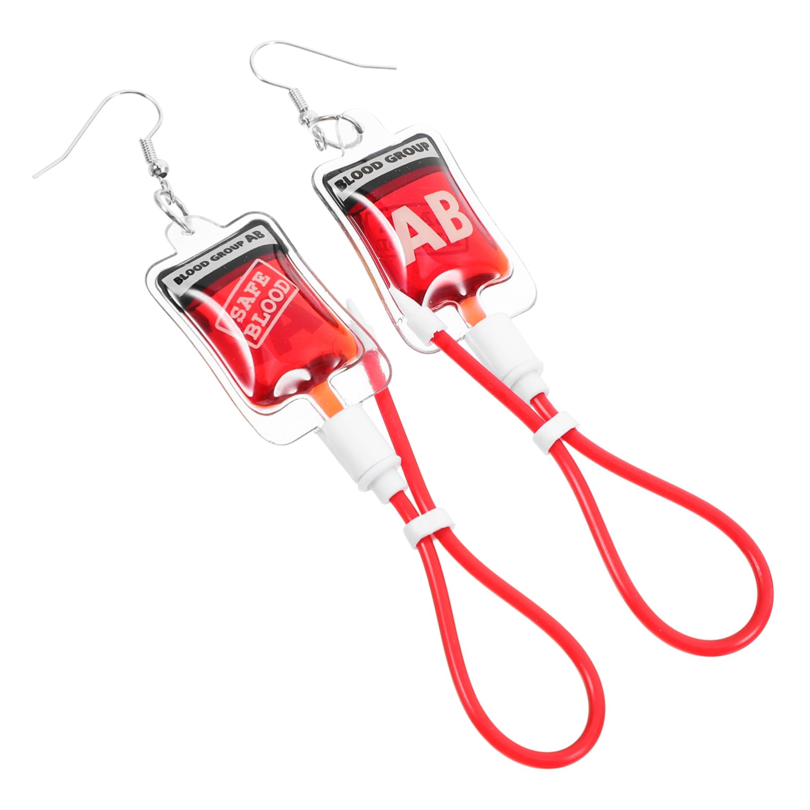 模造 血 バッグ イヤリング 女の子 小さい ノベルティ スイフト 楽しい ペンダント ハロウィン マッチ コスチューム 血 血漿 バッグ イヤリング かわいい 風変わり 不気味