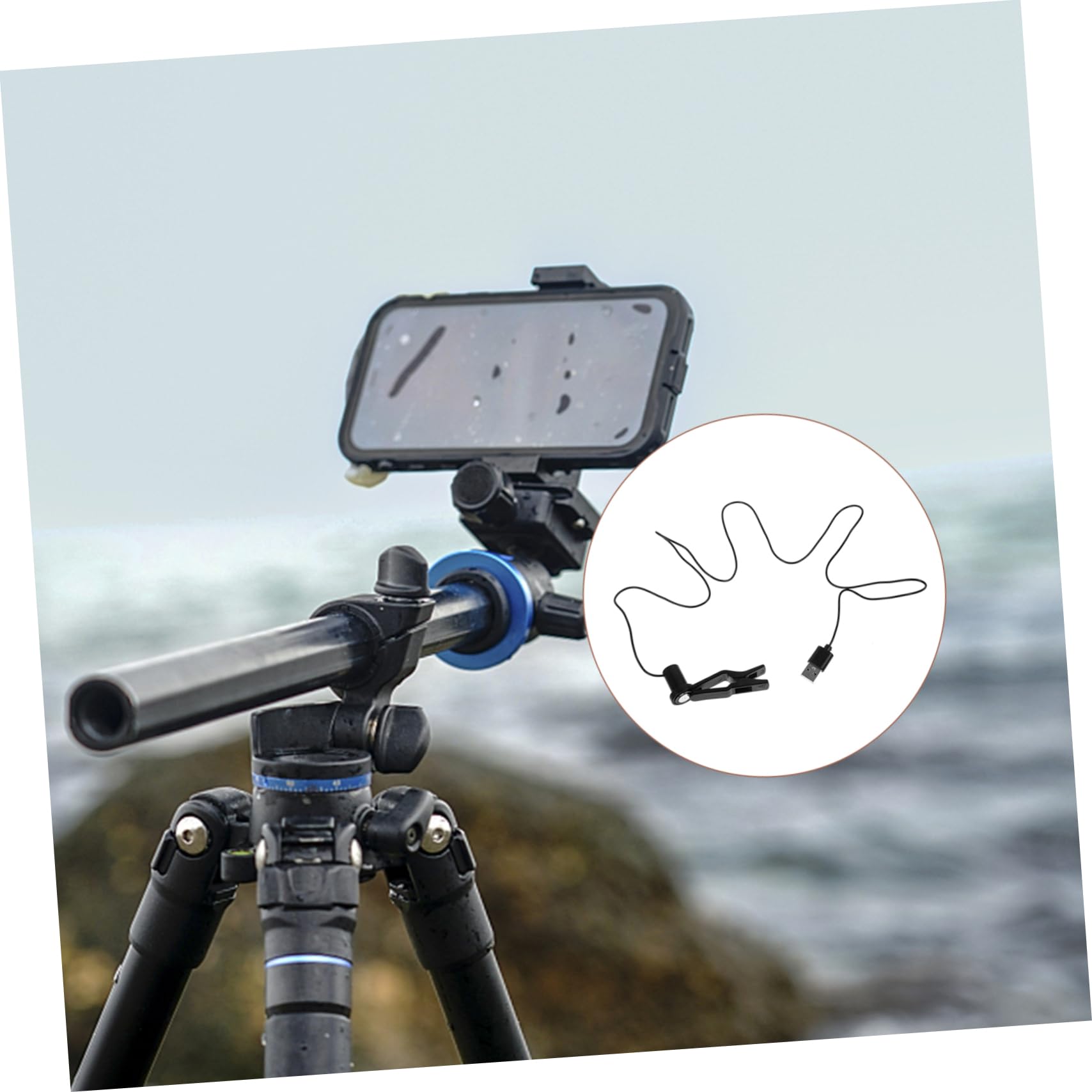 ライブオーダーグラブクリッカー 自動物理 -R 電話用スクリーンクリッカー プラスチックスクリーンオー..